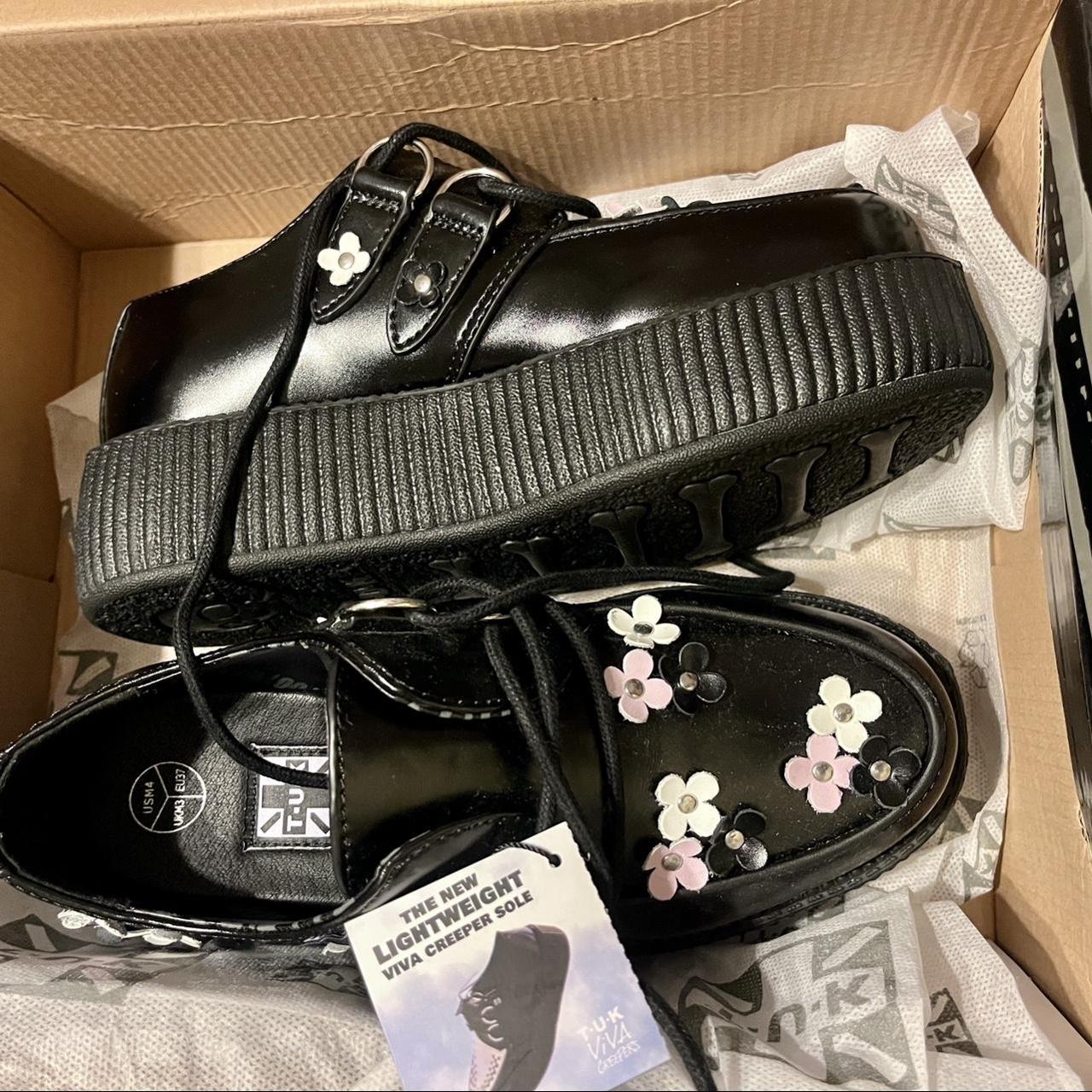TUK flower cluster creepers aka jimin stompers size... Depop