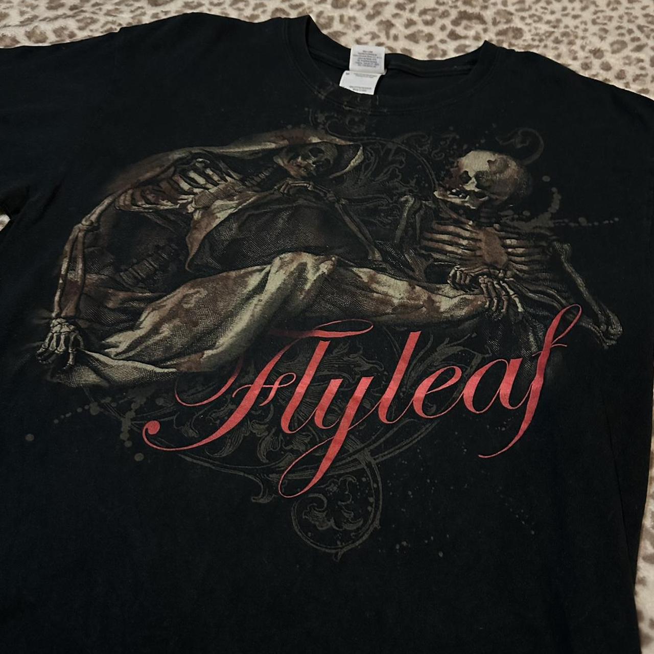 super sick genuine vintage flyleaf band shirt size... - Depop