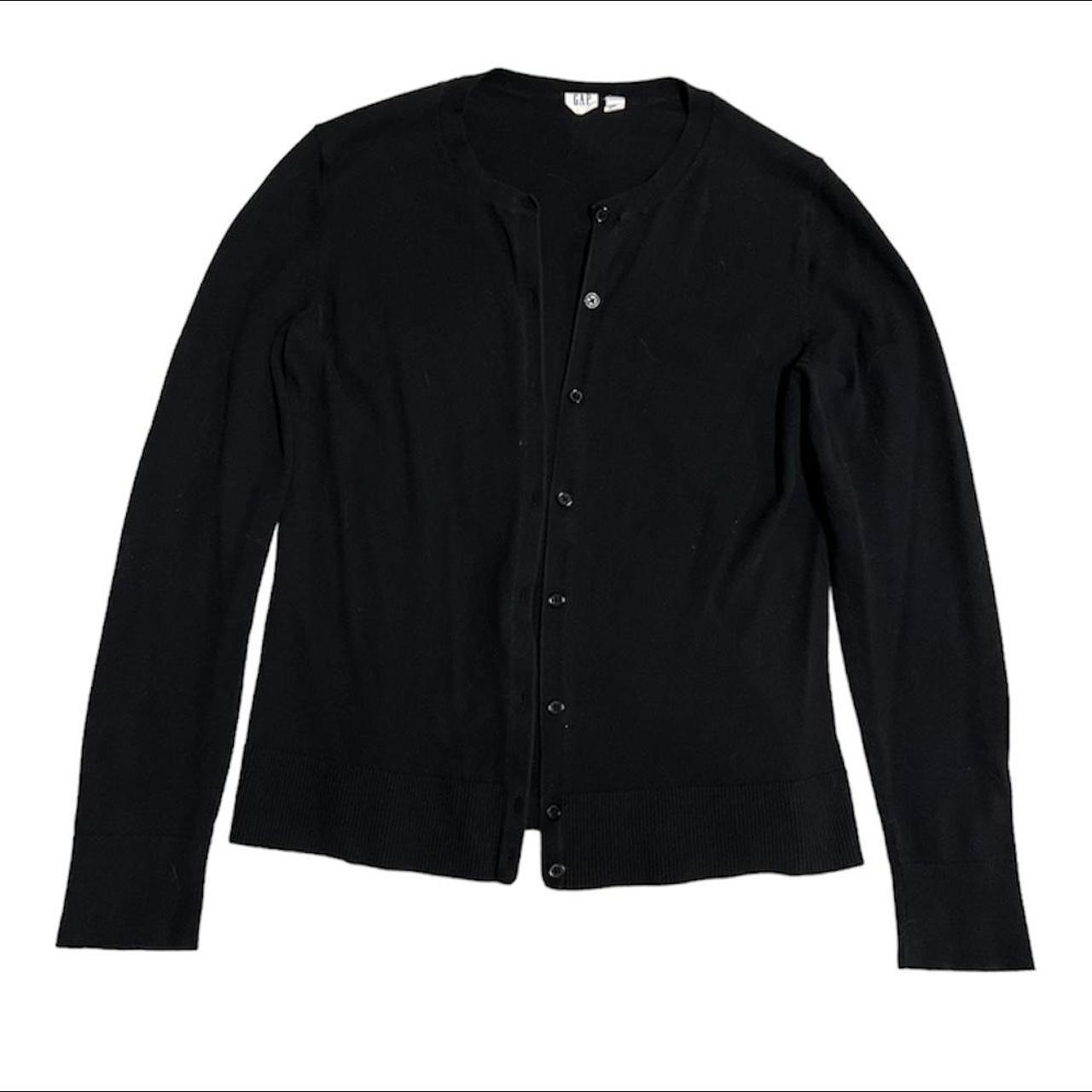 Gap Women's Black Jacket Depop