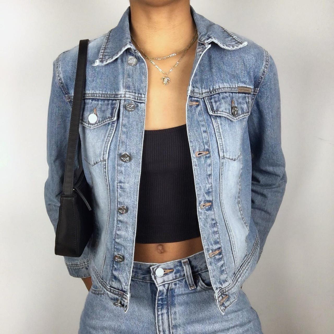 Patchwork Personalized Denim Jacket - Keen To Be Seen Outerwear | Maisonette
