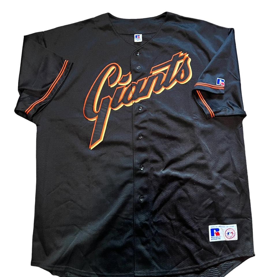 Vintage SF Giants Youth/Womans Jersey 19in pit to - Depop