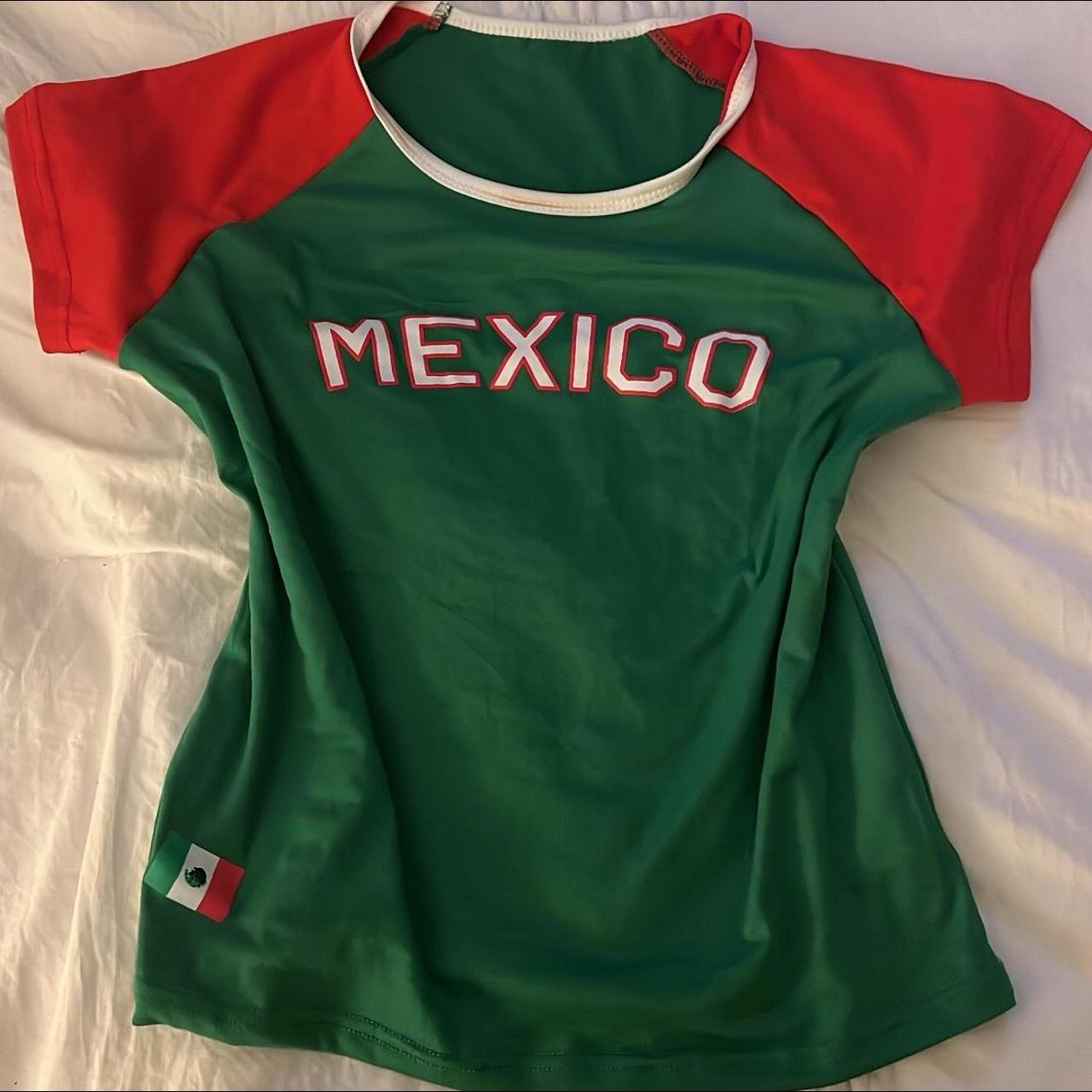 mexico jersey ˚ · . size medium ˚ · . green &... - Depop