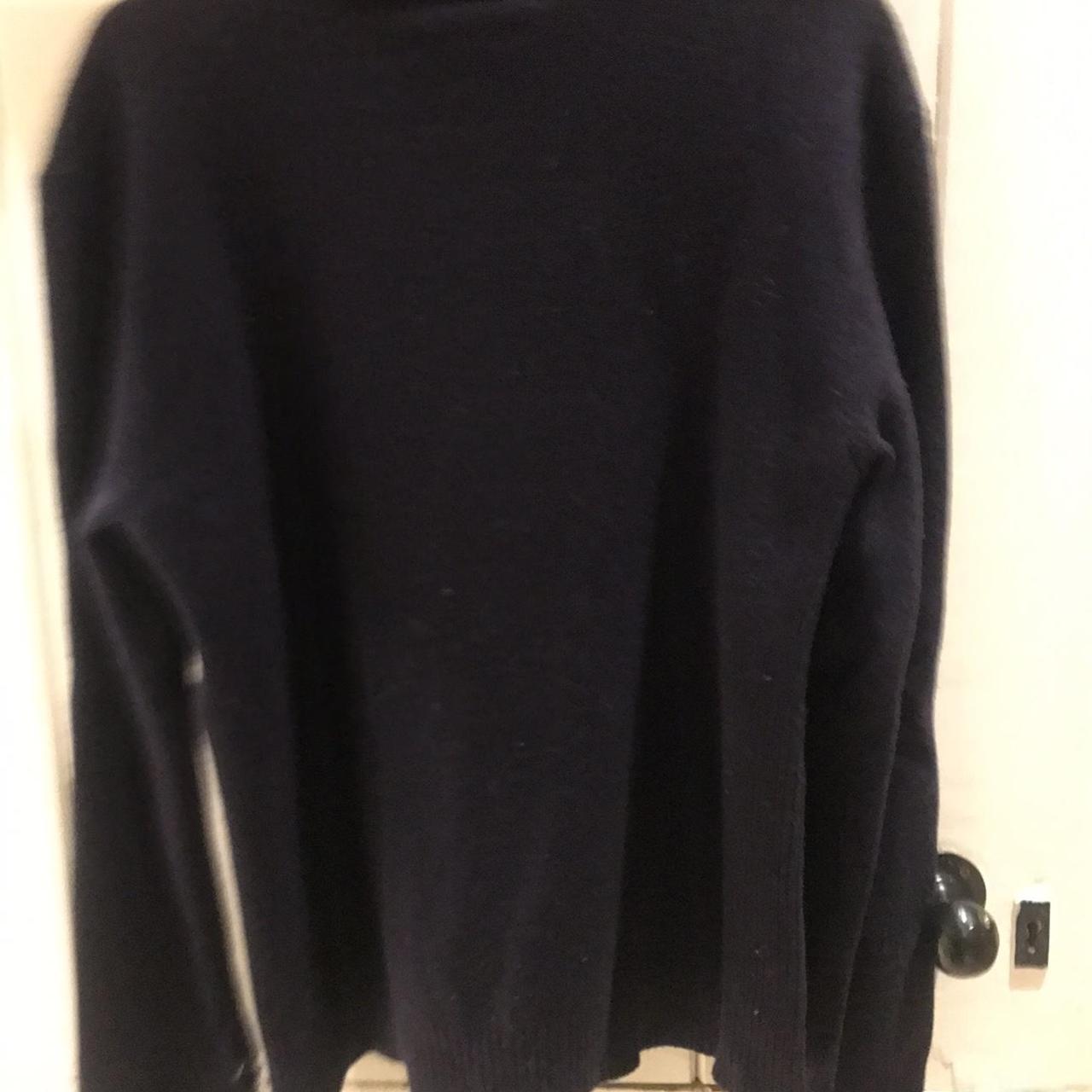 Polo Ralph Lauren Quarter Zip Jumper Navy blue... - Depop