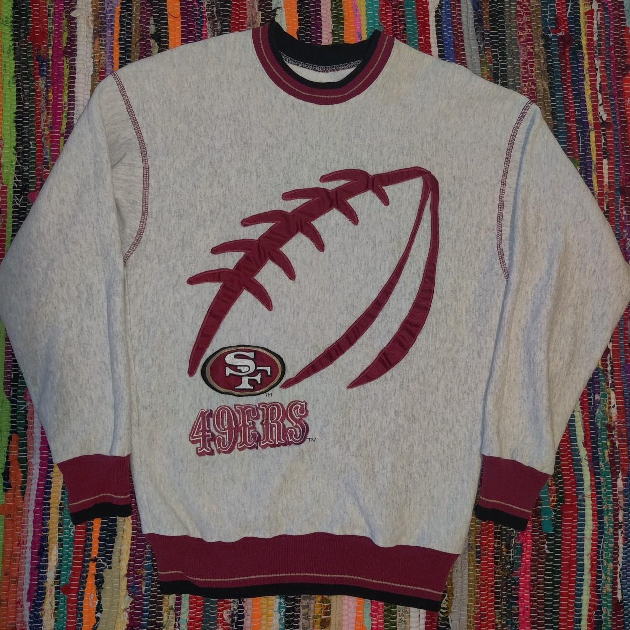 San Francisco 49ers Sweater embroidered - Depop