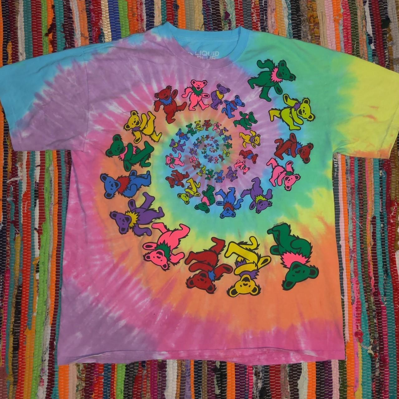 Spiral Bears Rainbow Tie Dye