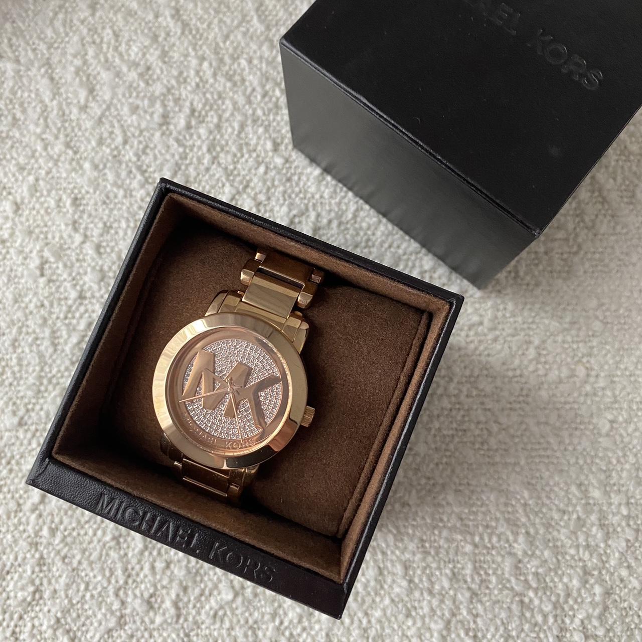 Michael kors best sale watch bronze