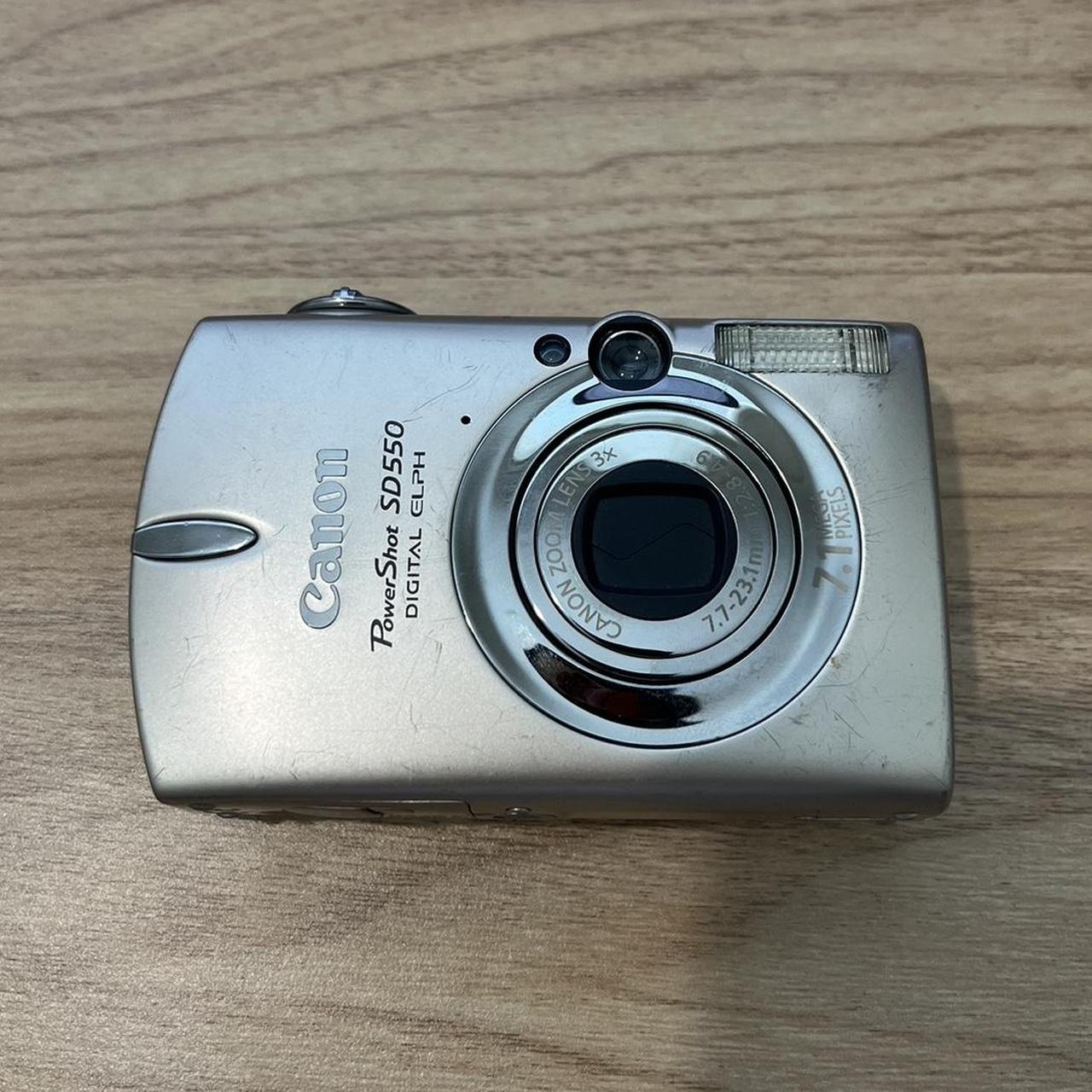 Canon Powershot SD550 7.1MP Digital Elph Camera with... Depop