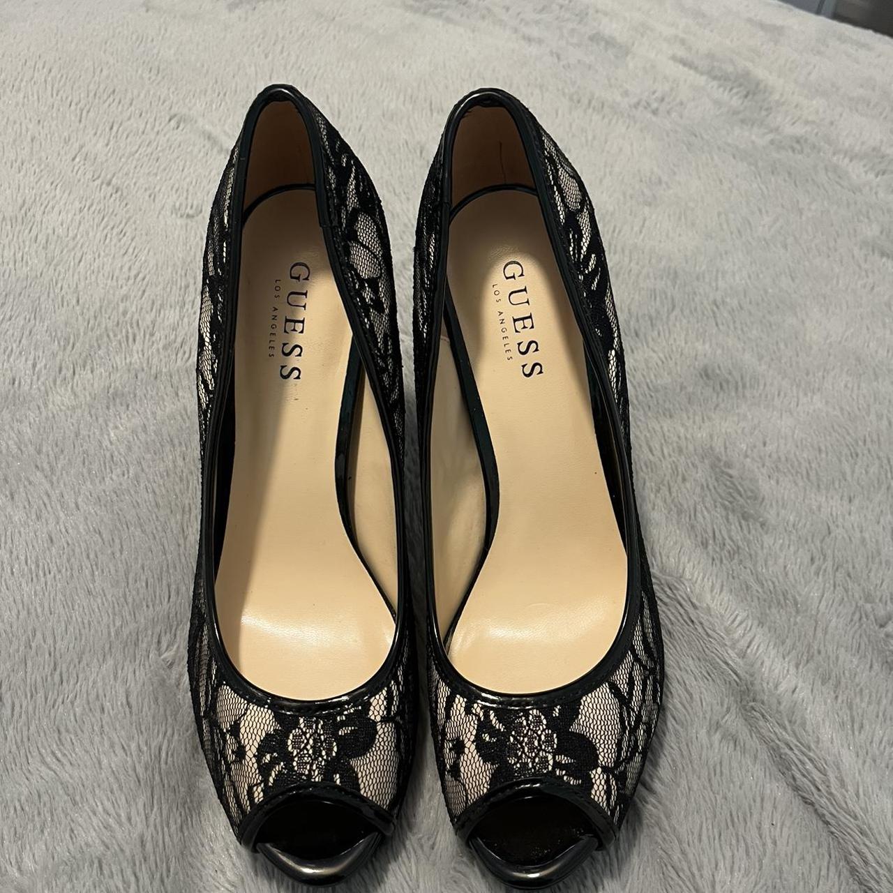 guess floral shoes