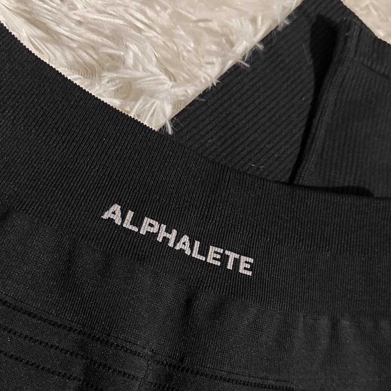 Alphalete Women's Black Leggings Depop