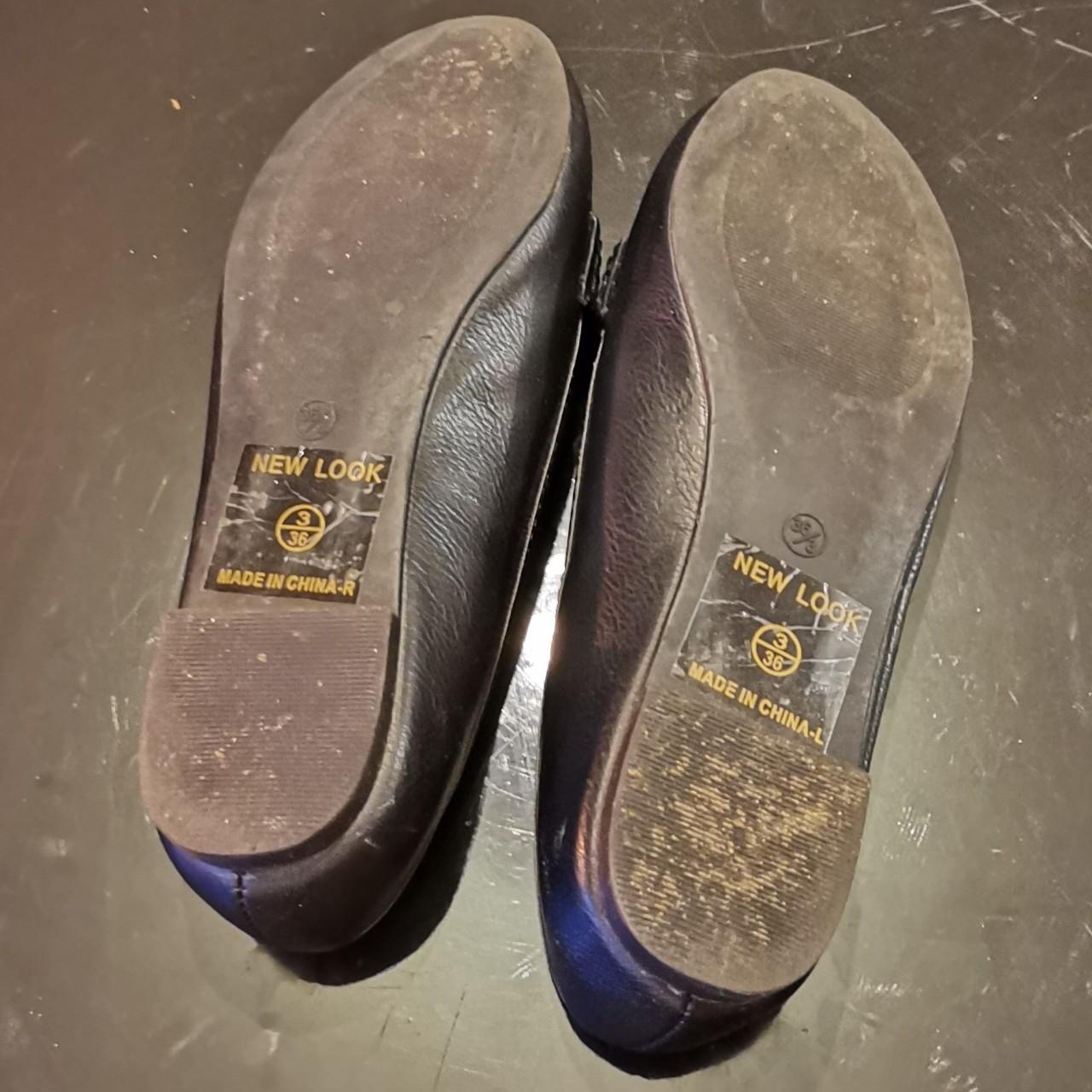 New Look Women's Black Loafers Depop