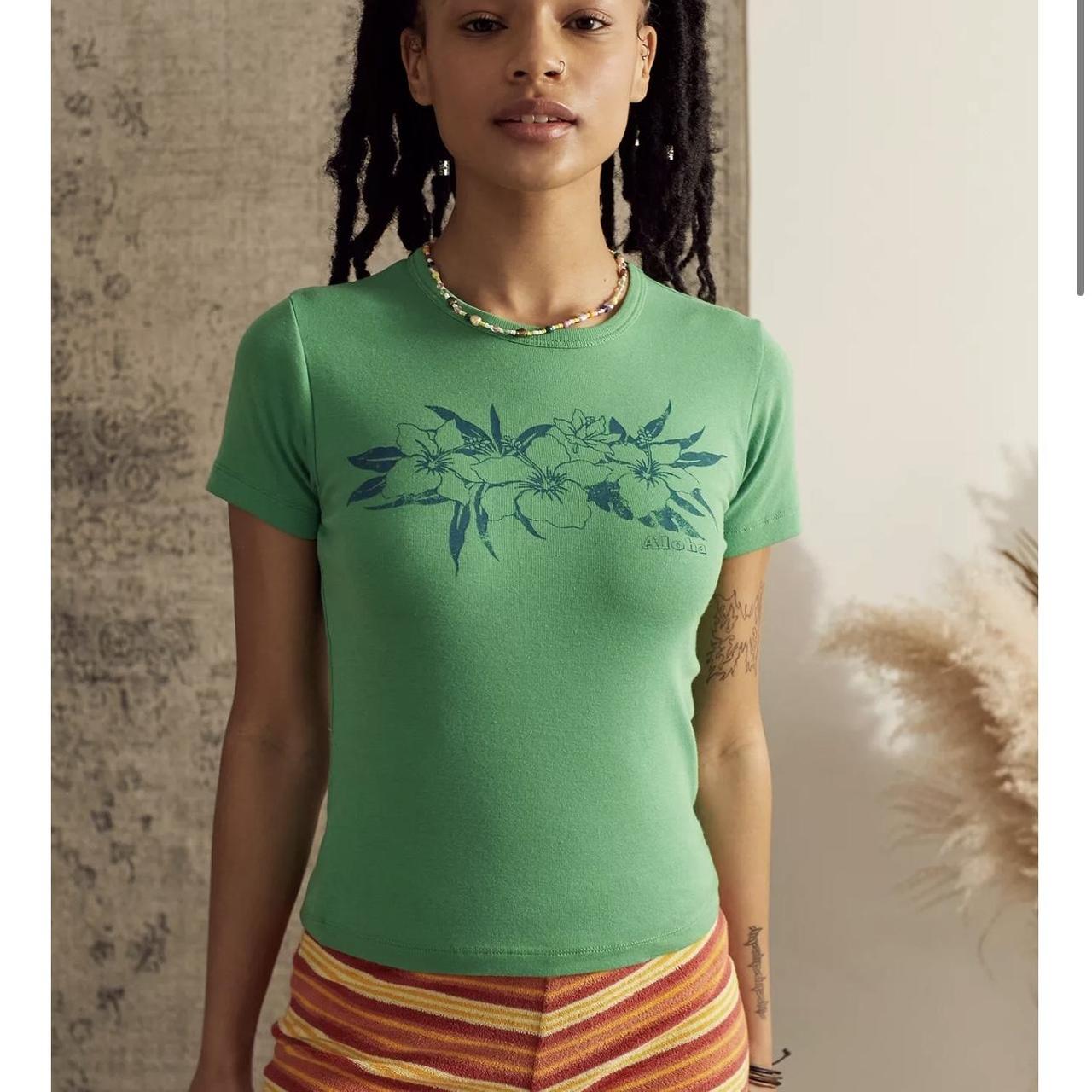 urban outfitters aloha baby t shirt size medium but... Depop