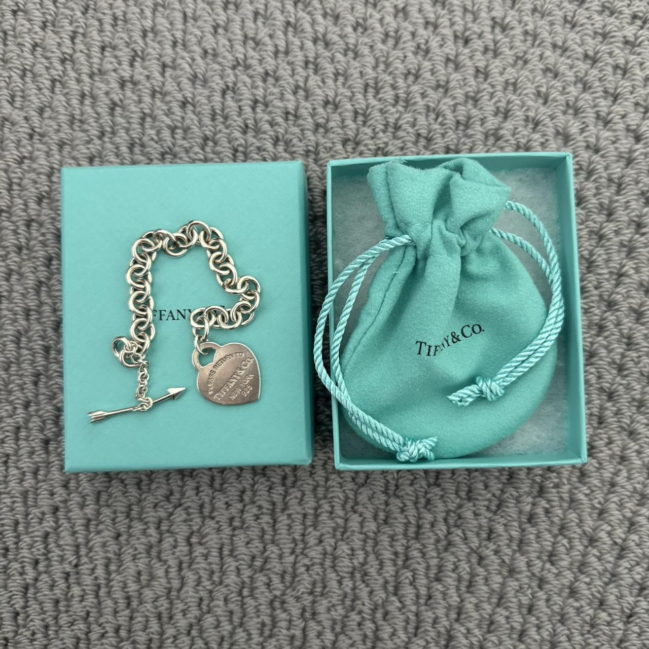 Authentic Tiffany & Co lovestruck heart tag bracelet | Depop