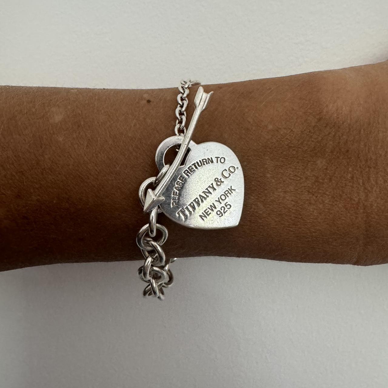 Lovestruck Heart Tag Bracelet ★名入れ可・日本未入荷 Return to Tiffany®:Lovestruck Heart Tag Bracelet in Silver