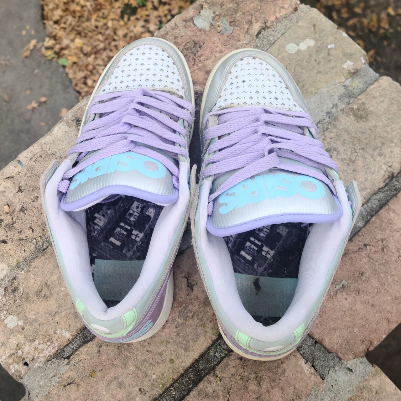 2000s Osiris skate shoes sz 9 women's minor wear... Depop