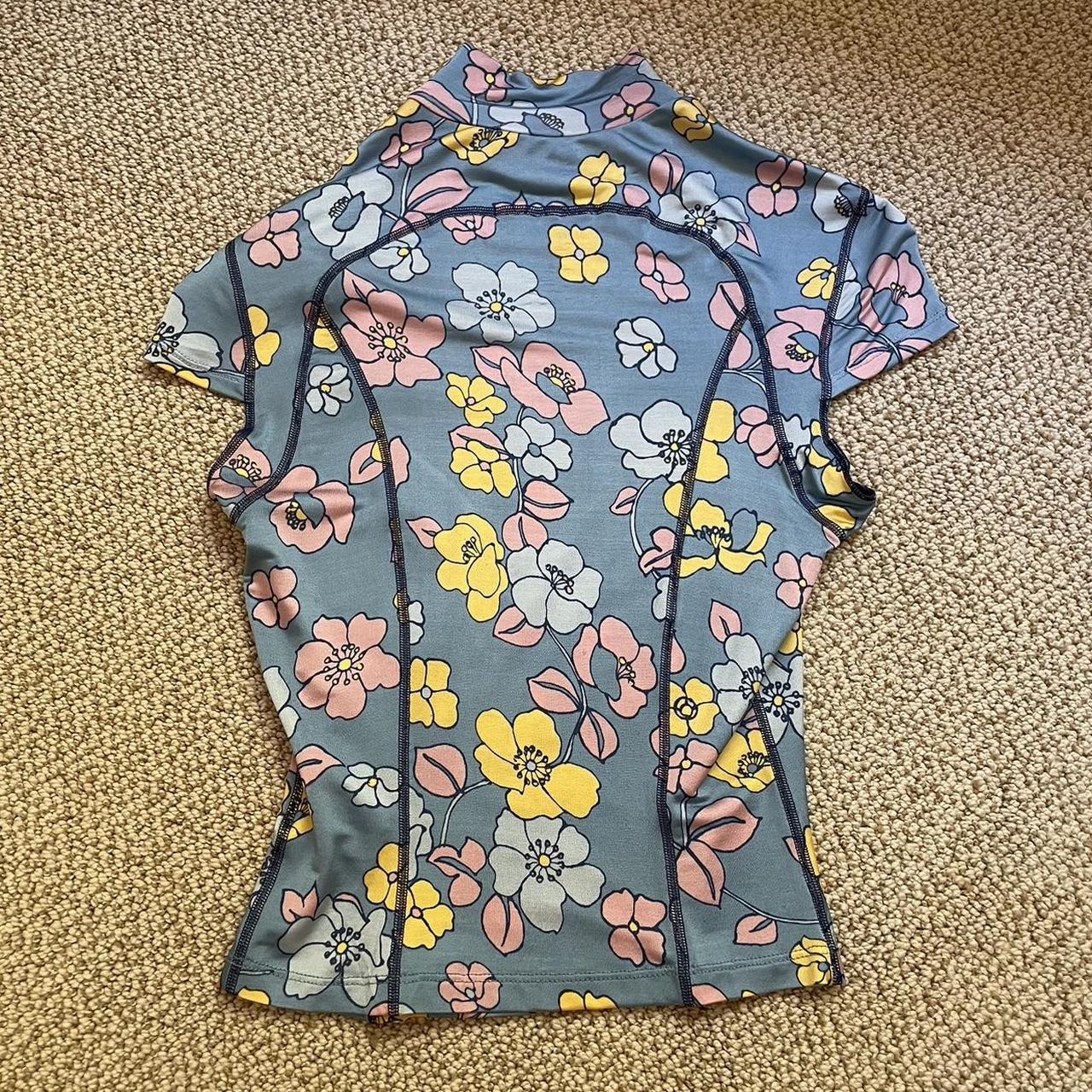 SSENSE exclusive Eckhaus Latta floral sport tee, | Depop