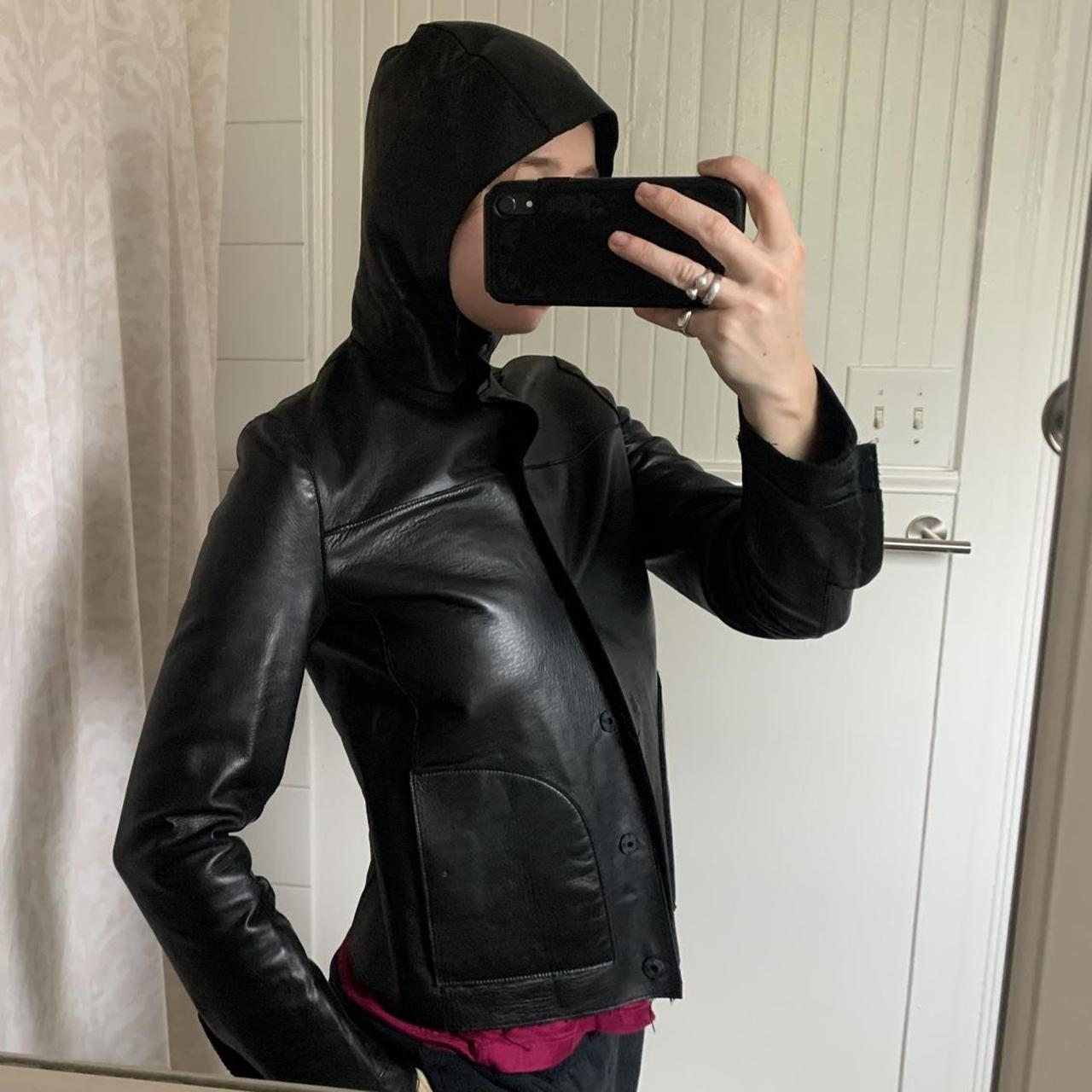 Prada FW 1998 paneled wool coat, size IT 40 Chic | Depop