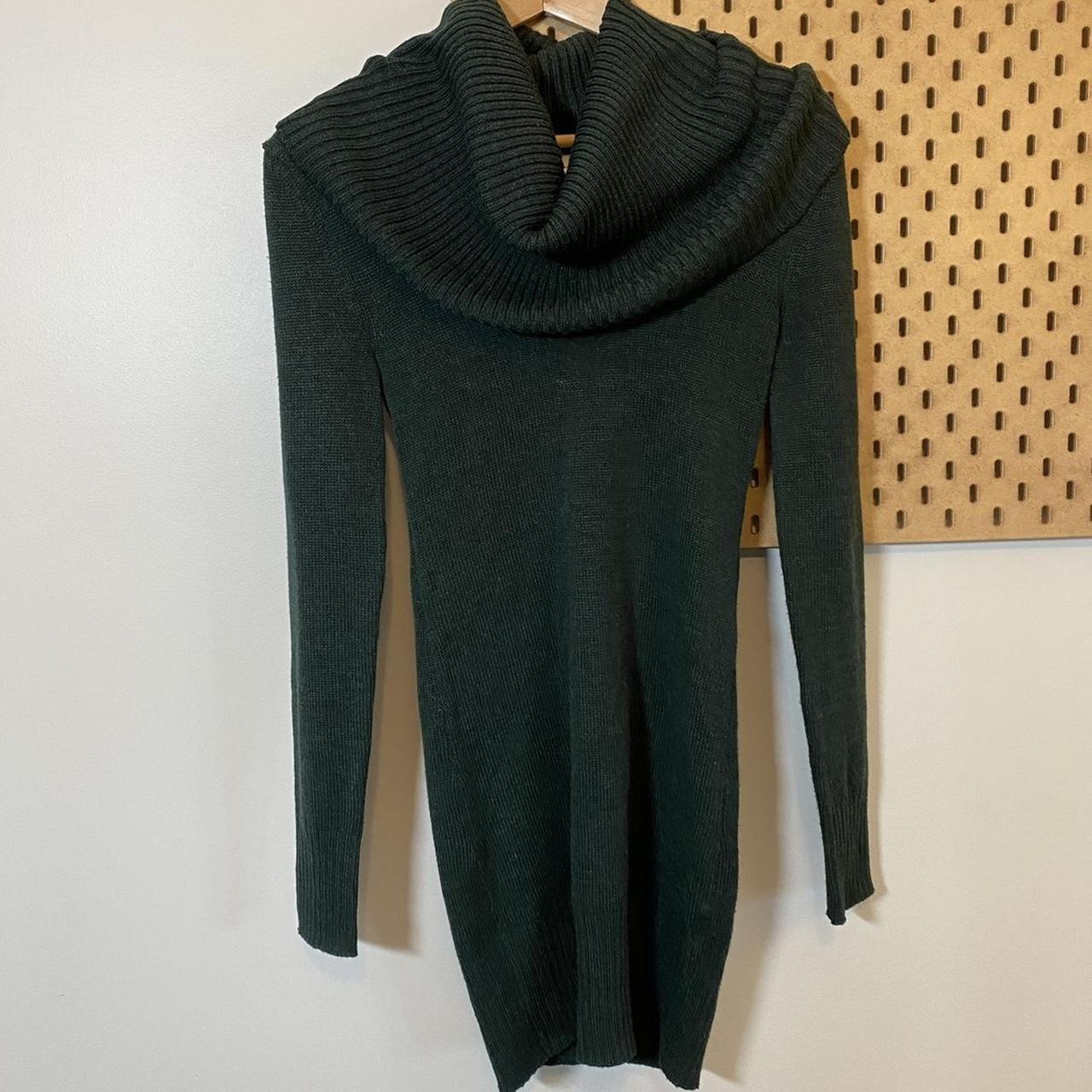 H&M Dark Green Turtleneck Sweater Women’s Size... - Depop