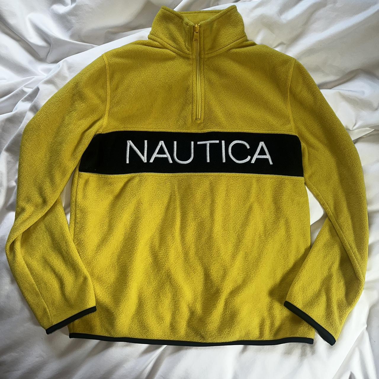 yellow nautica fleece