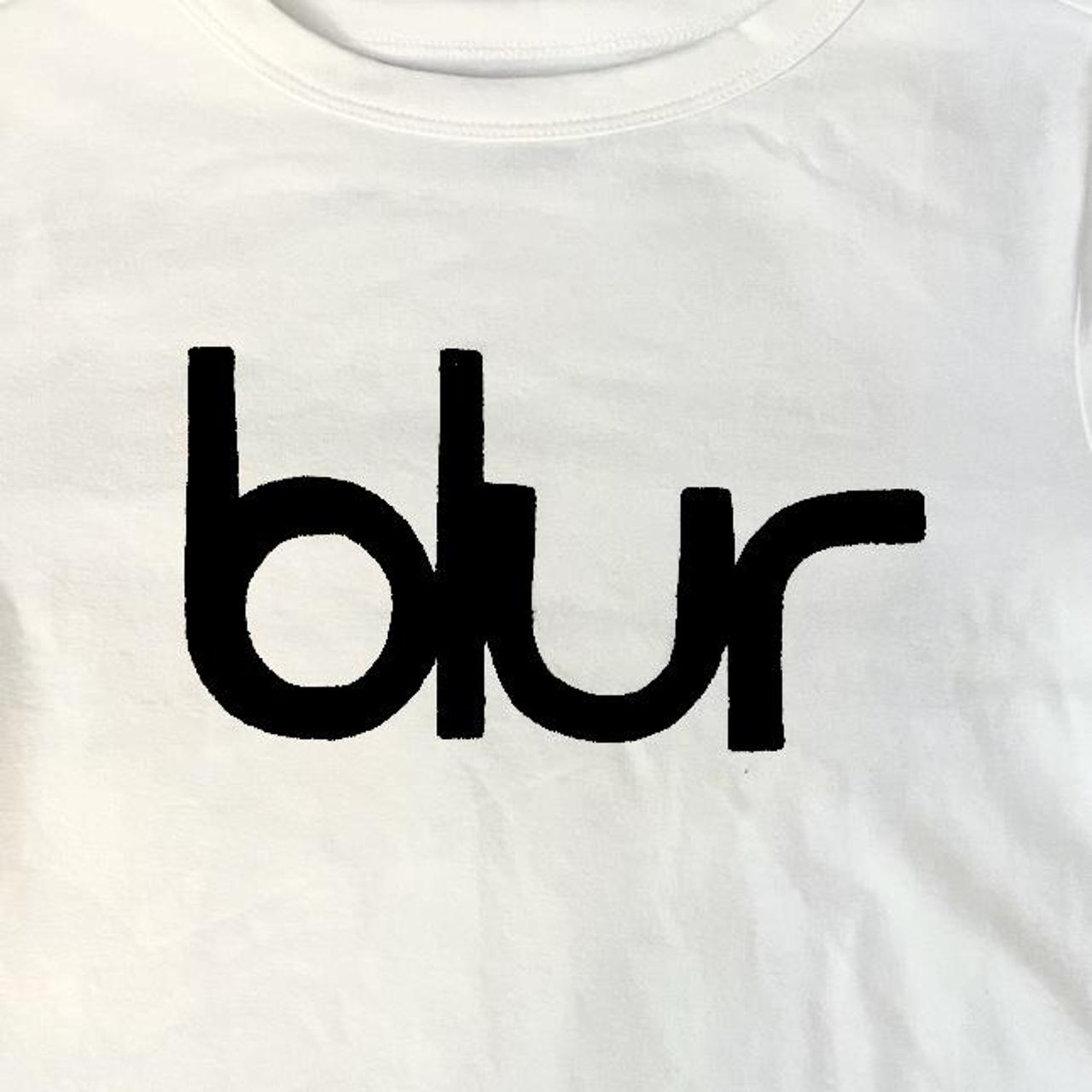 トップス blur symbol t-shirt cropped theredthread