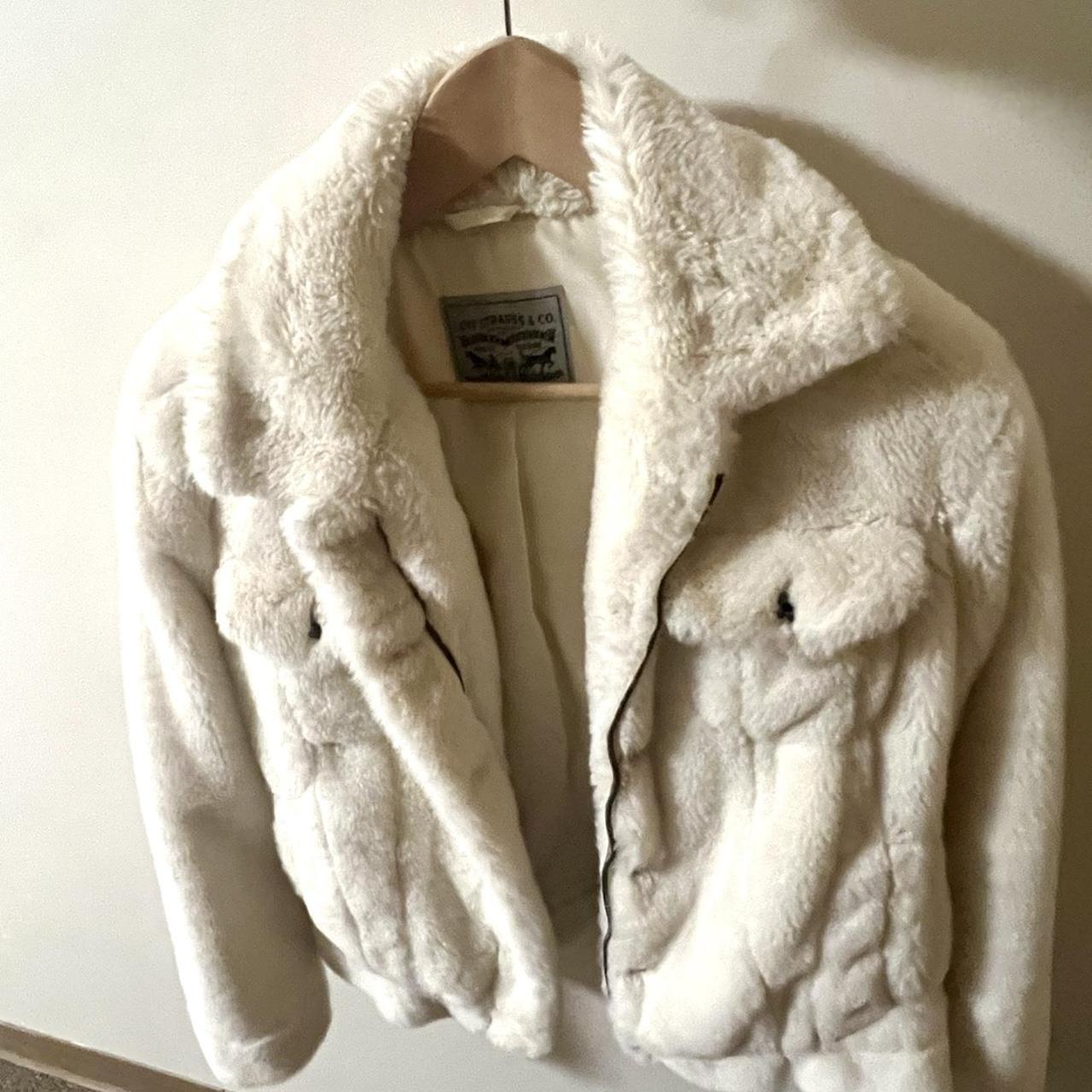 Levi's faux shearling outlet bomber jacket