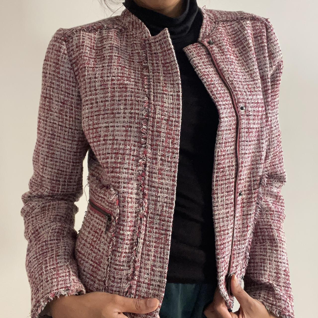 Banana Republic Tweed Jacket Beautiful Jacket,... - Depop