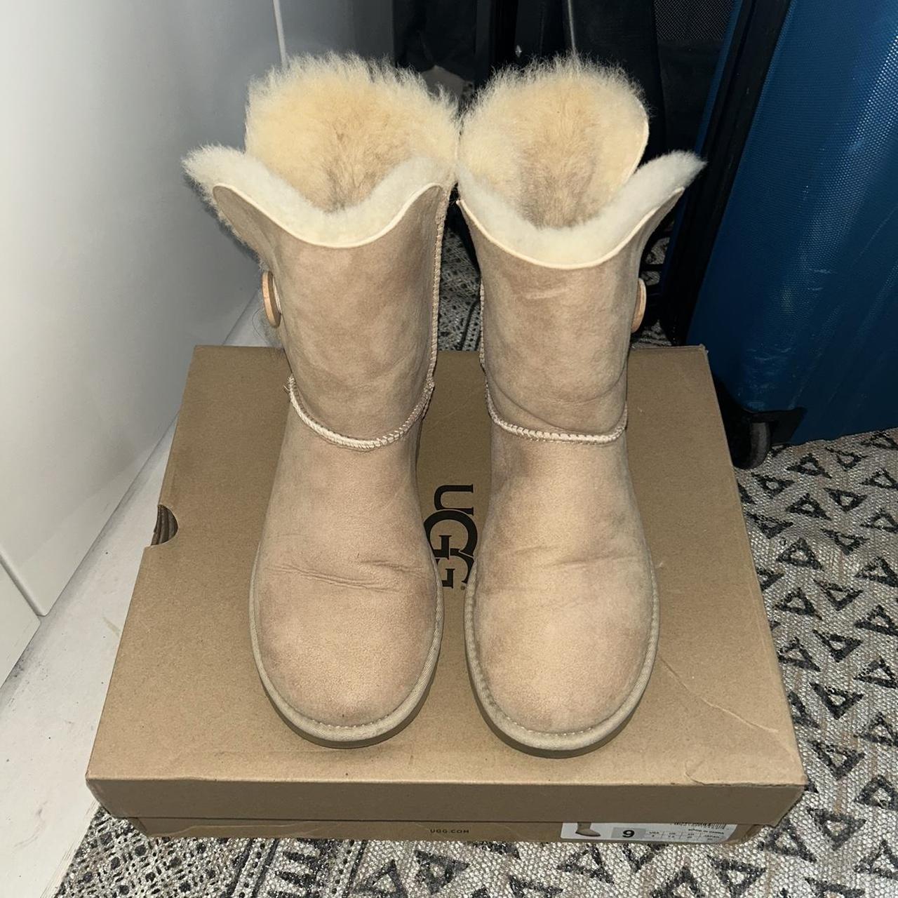 Ugg Bailey Button 2 Boots, Only Worn A Couple Times,... - Depop