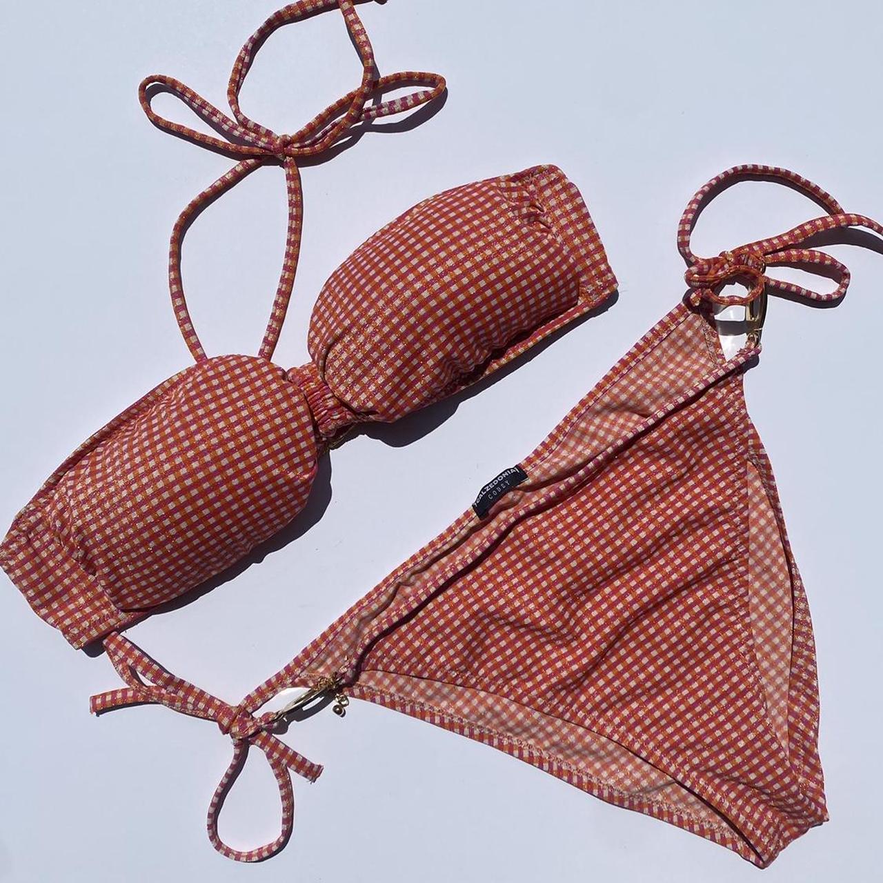 Calzedonia Women's Orange and Pink Bikinis-and-tankini-sets (2)