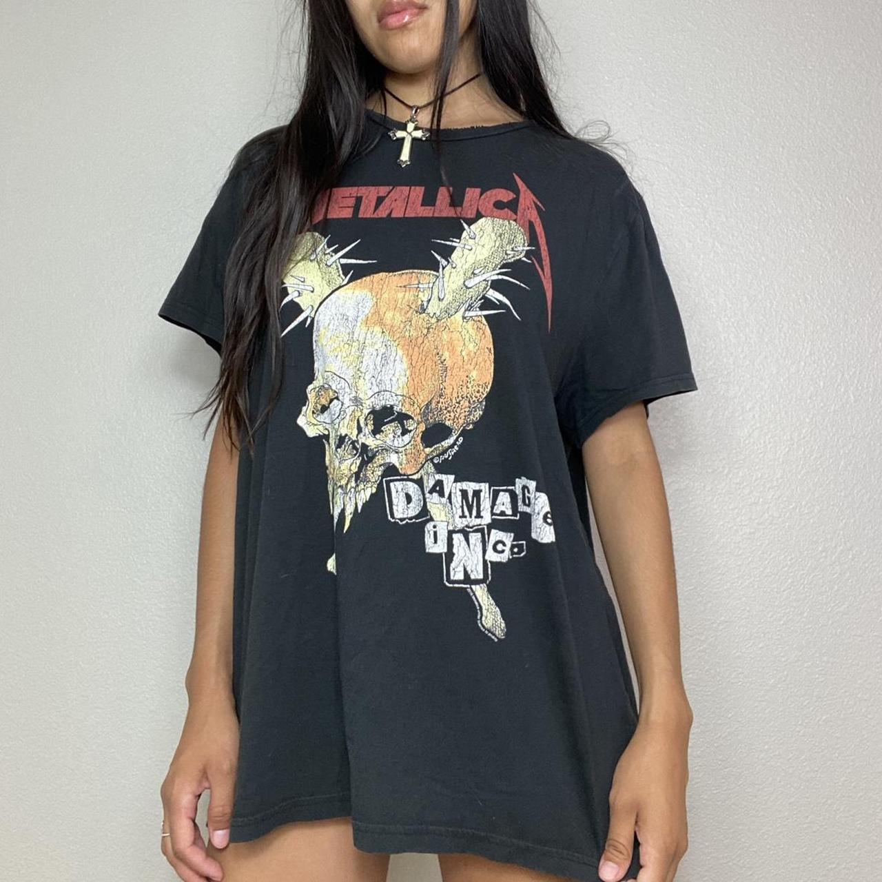 H&M Women's Black Tshirt Depop