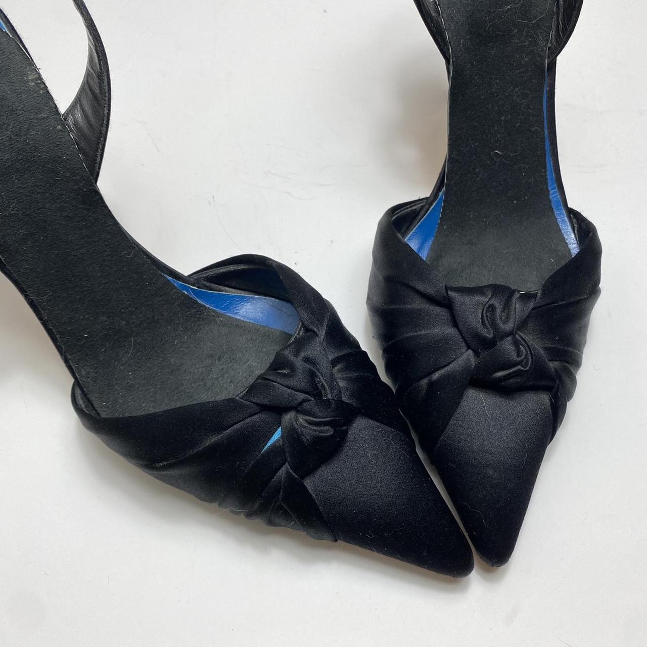 vera wang satin shoes