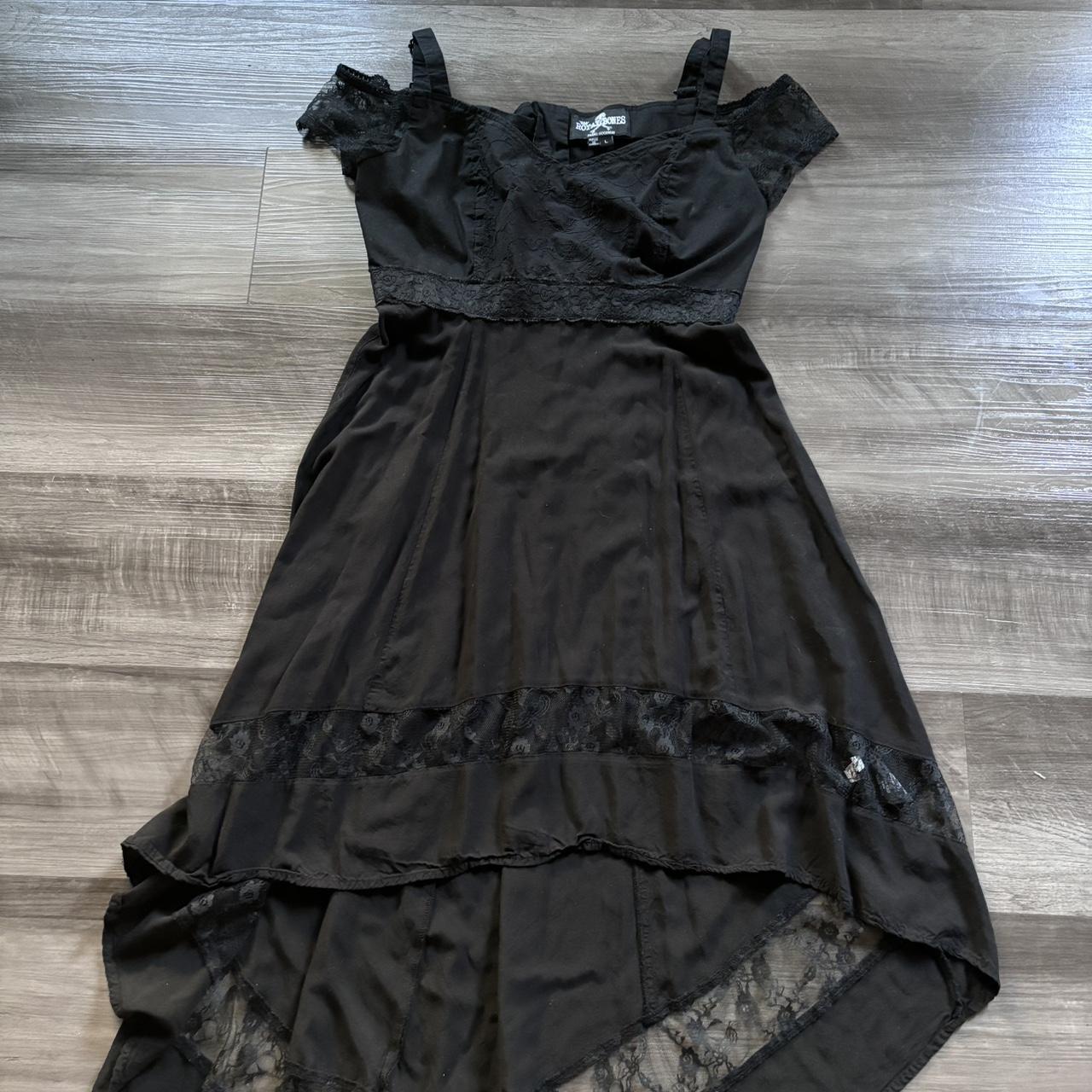 Royal Bones By Tripp Black Lace Dress