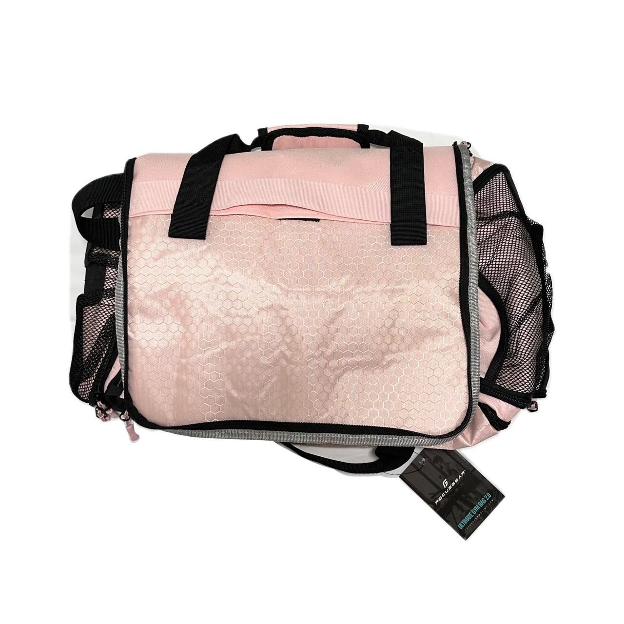 Light pink shop gym bag