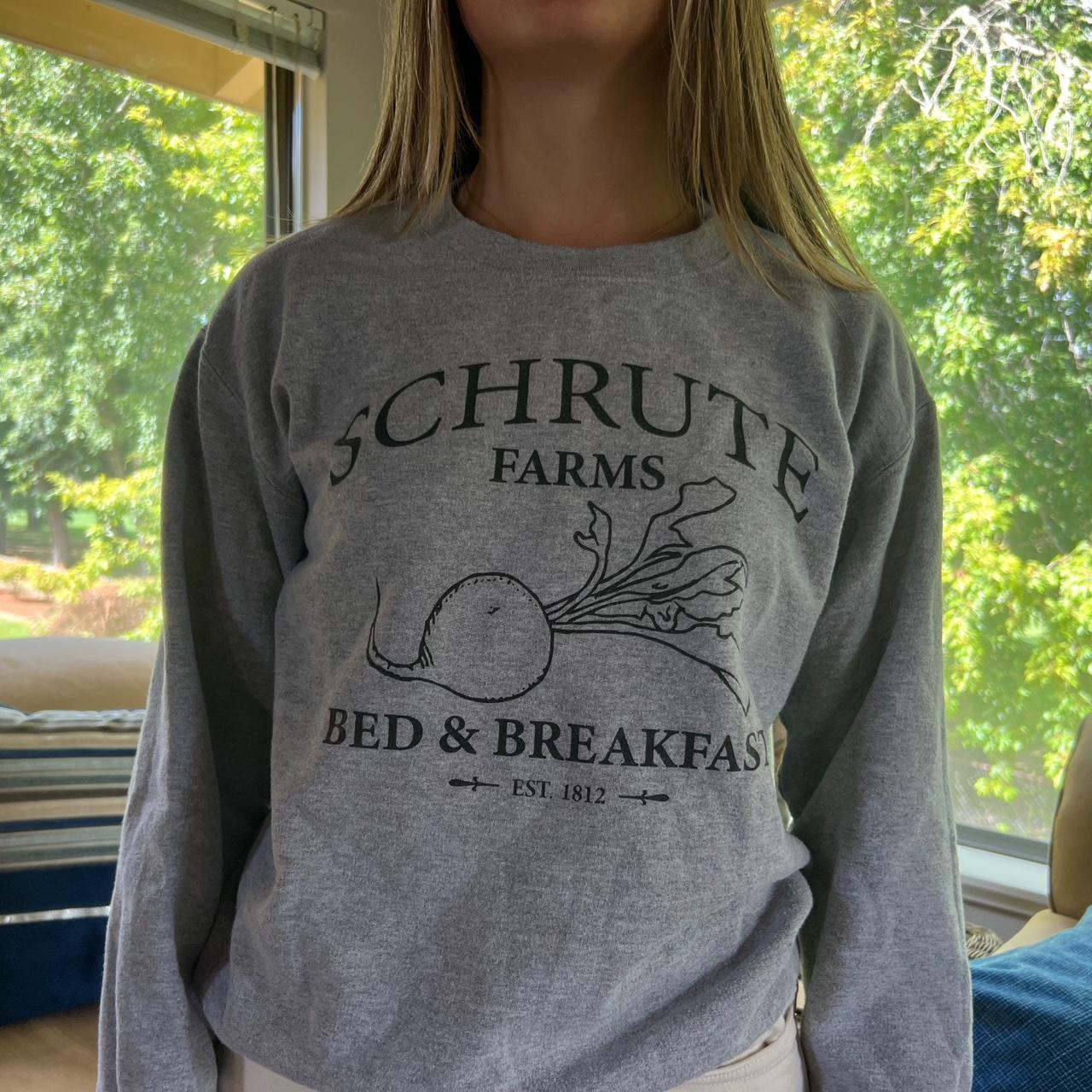 Grey The Office Schrute Farms Sweatshirt Urban. Depop