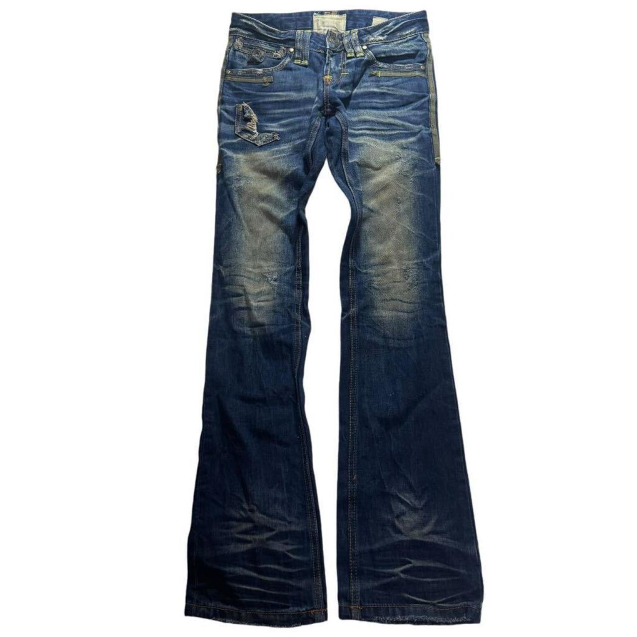 00s japanese label coated denim デニム y2k 00s civarize denim japanese label デニム