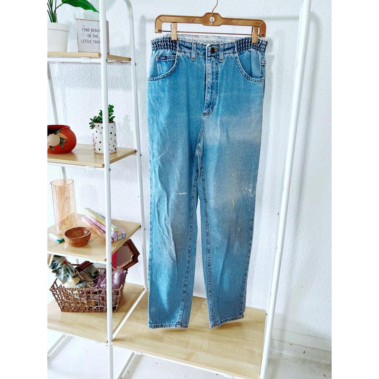 Vintage Lee Jeans Baggy Distressed... Depop