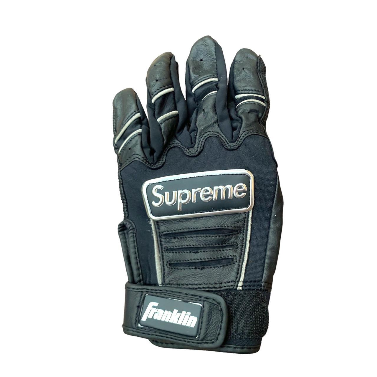 Supreme x Franklin CFX Pro Batting Gloves Black Left... Depop