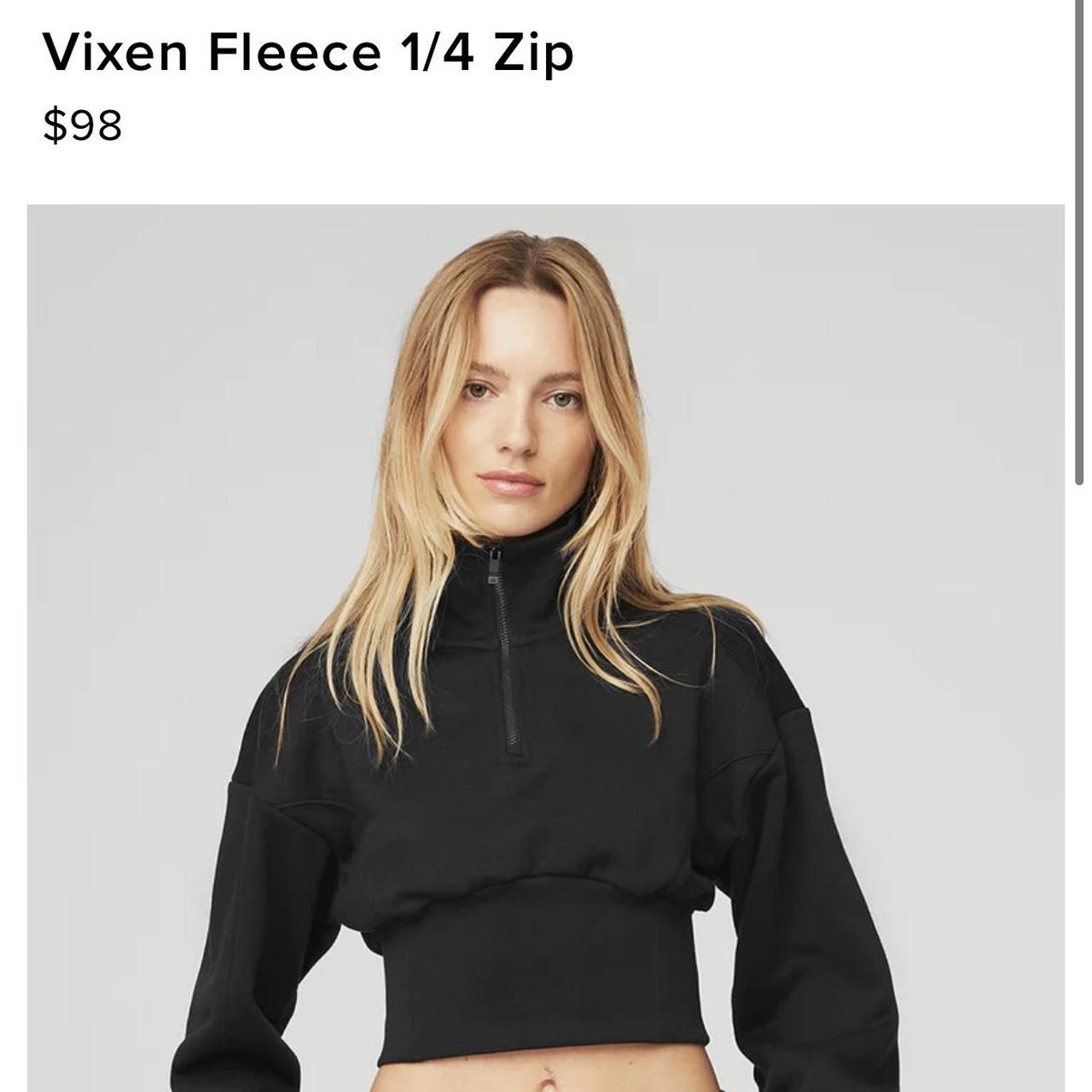 Alo Yoga Vixen Fleece 1/4 Zip , New w/o Tags!, Size
