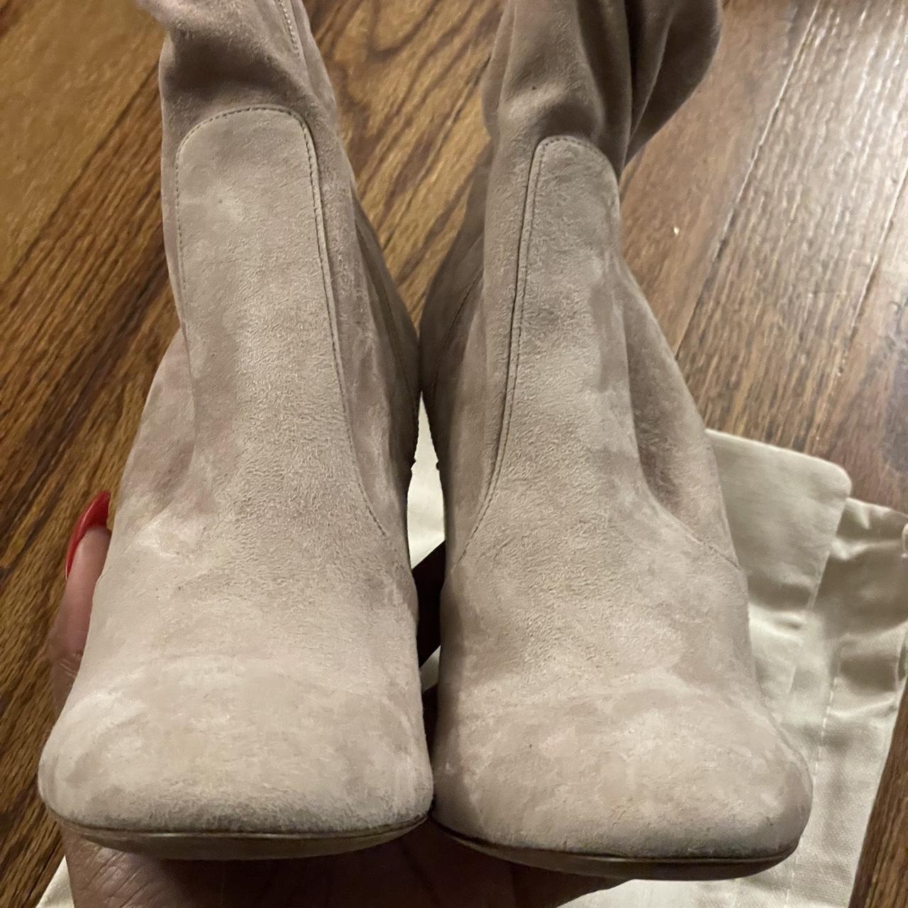 Valentino cream discount boots