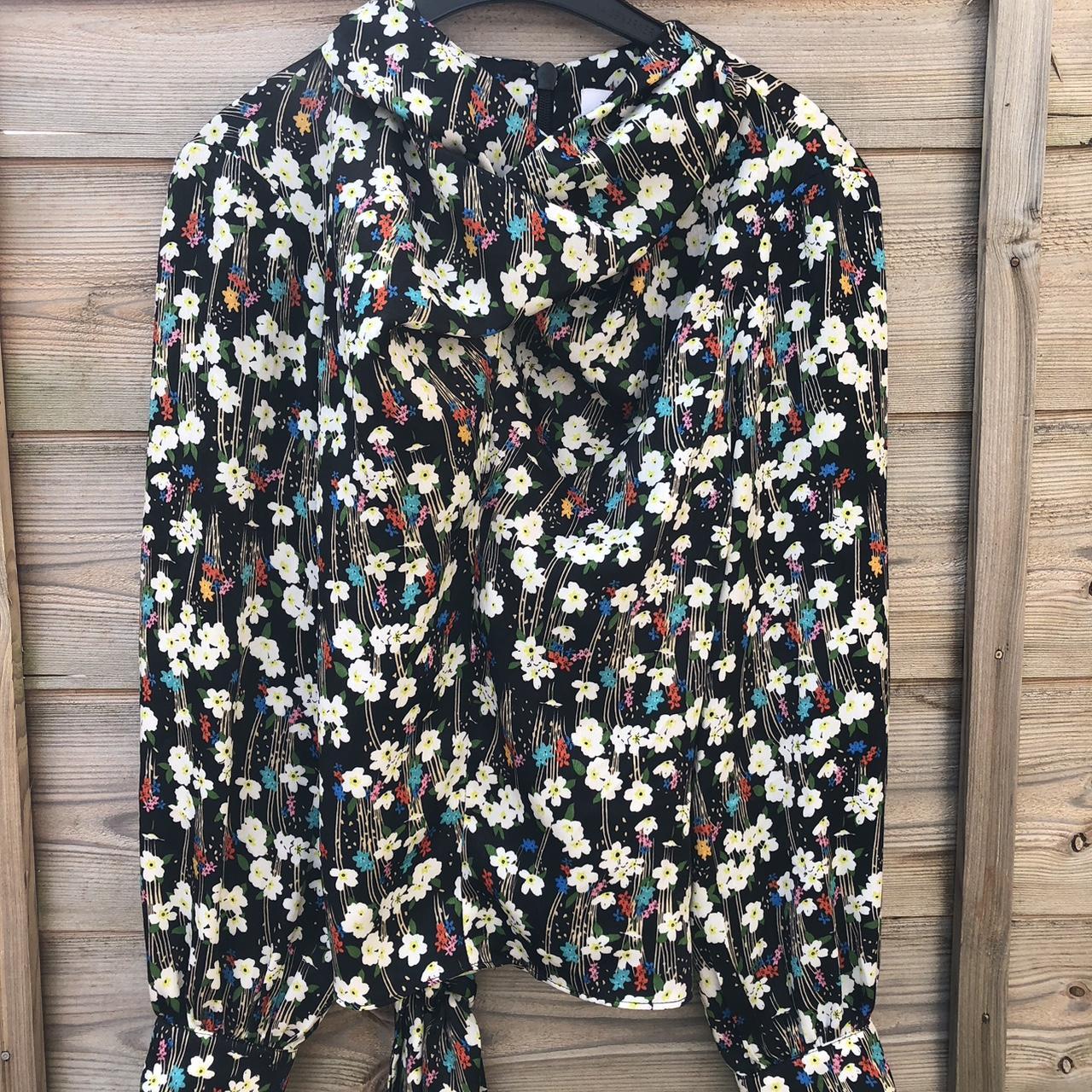 topshop sunflower top