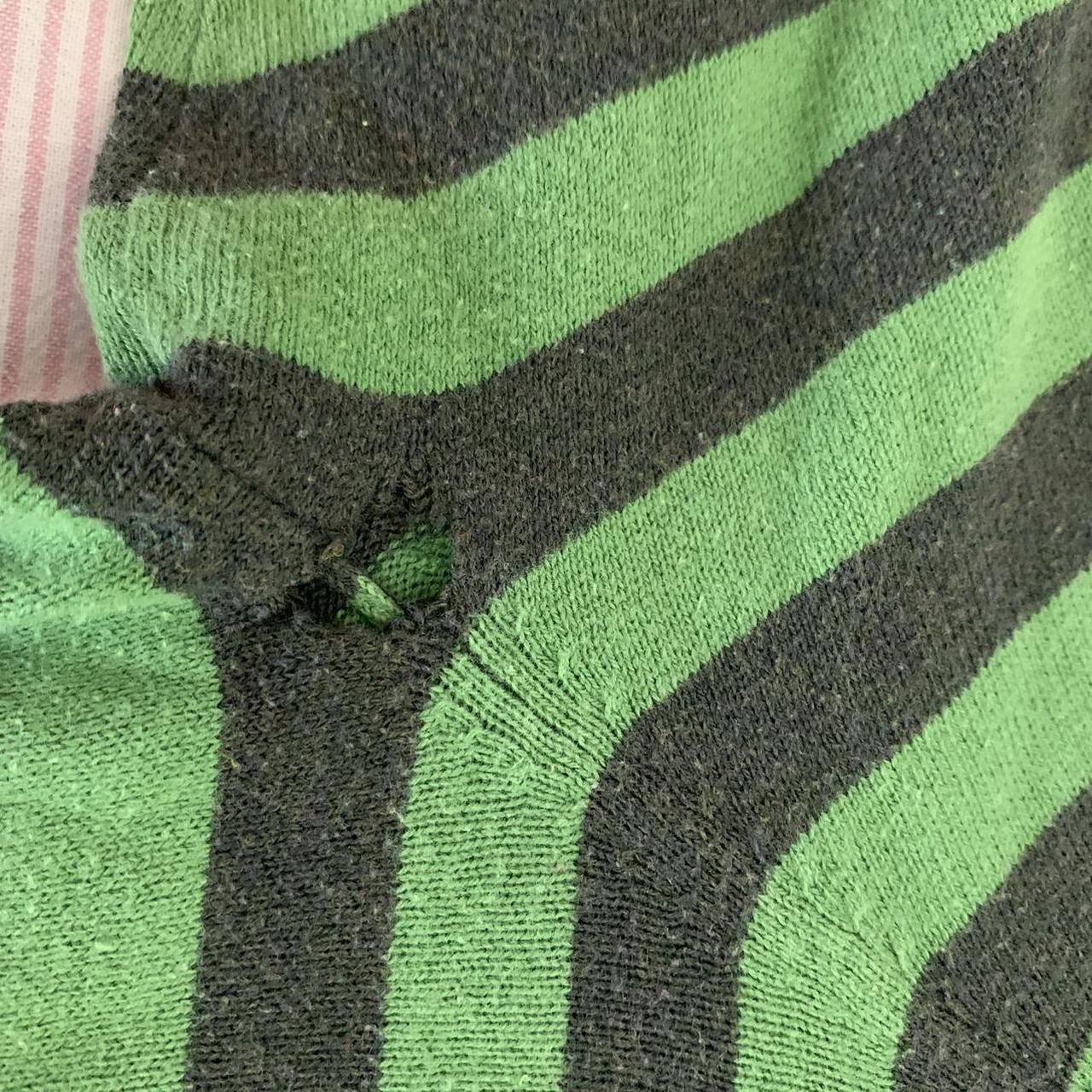 Tate AMerican Horror Story striped green sweater