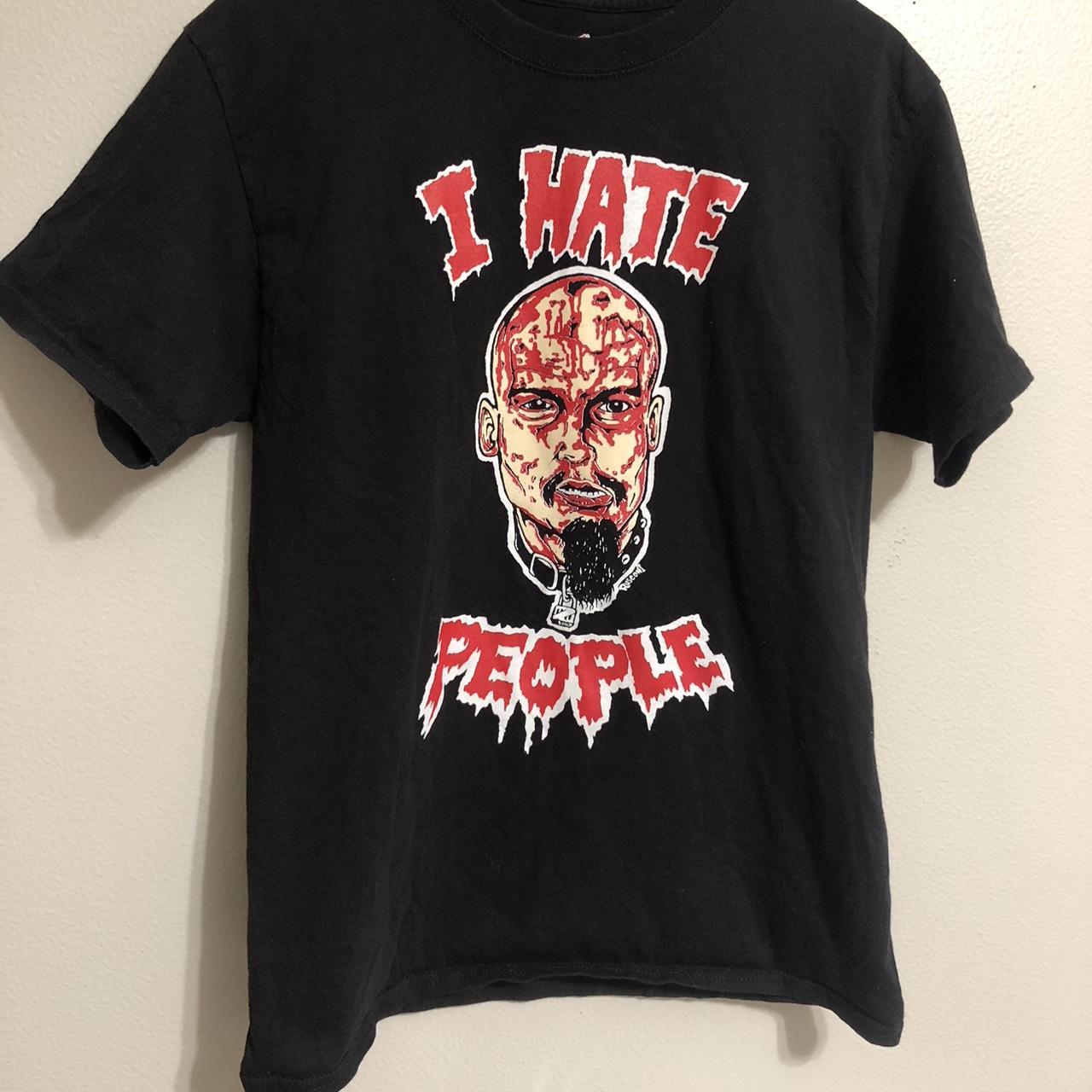 GG Allin punk t shirt band tee shirt hardcore I hate... | Depop, image size:1280x1280