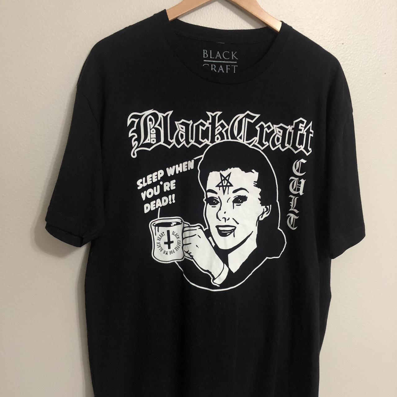 Blackcraft cult goth t shirt XL 666 black craft cult... - Depop