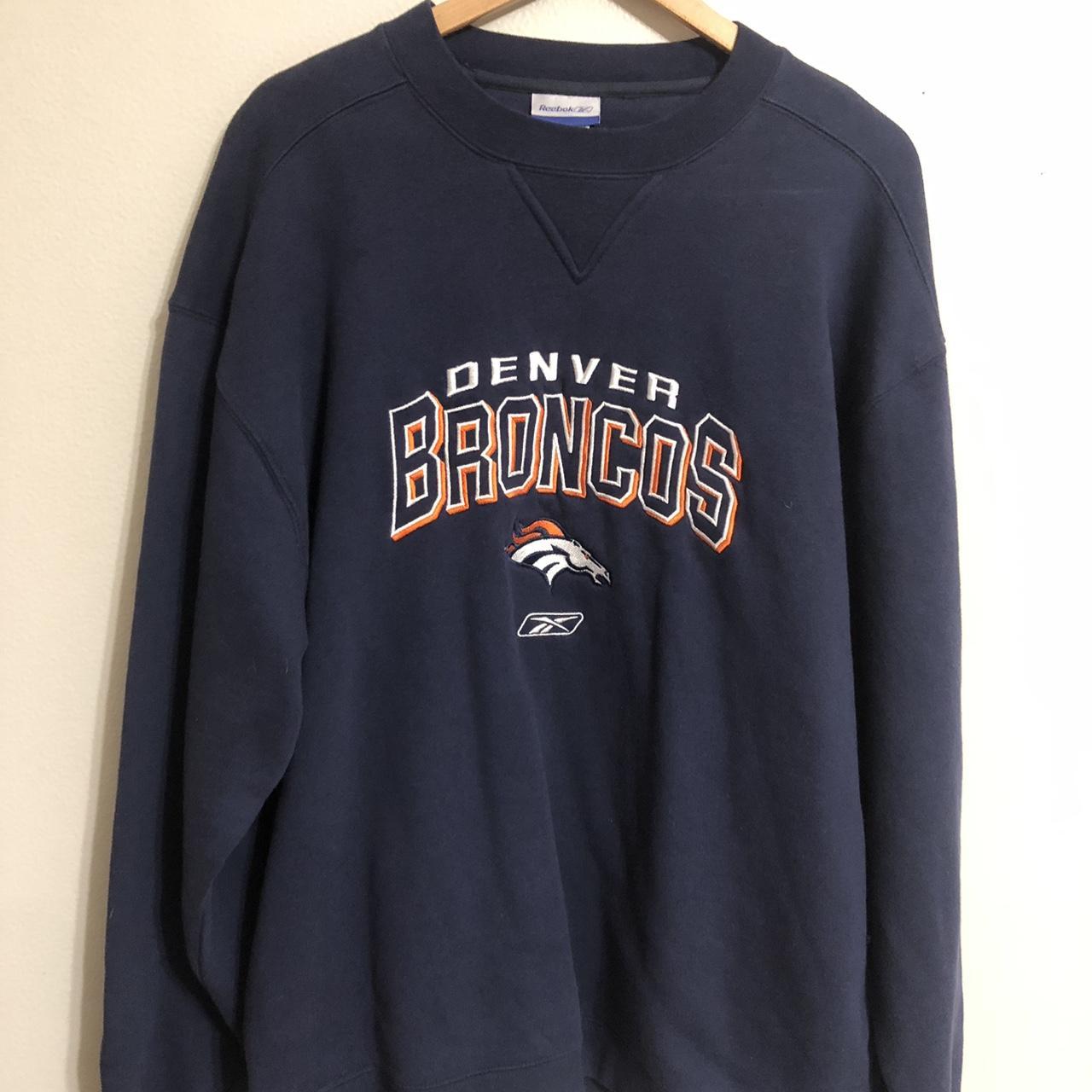 Vintage Denver Broncos crewneck sweatshirt. XL but - Depop