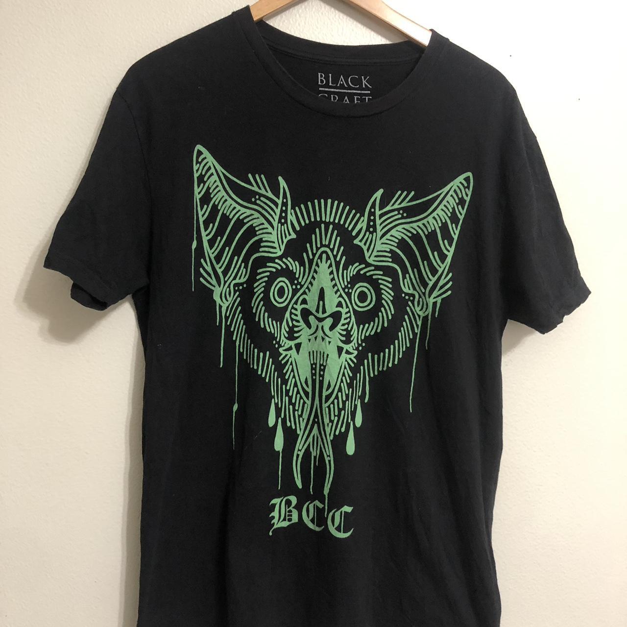 BlackCraft Cult black craft bat t shirt Xl cult 666... - Depop