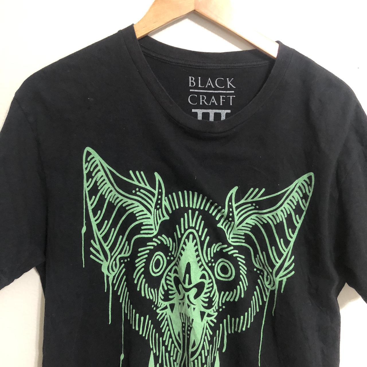 BlackCraft Cult black craft bat t shirt Xl cult 666... - Depop