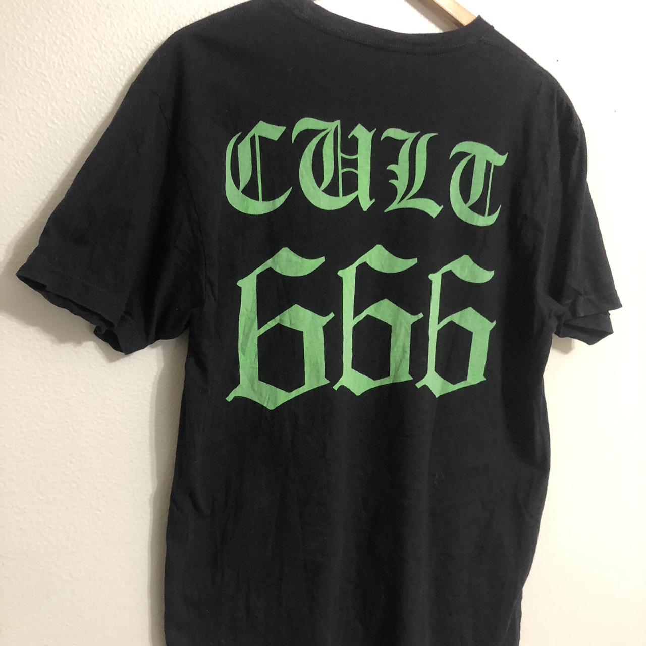 BlackCraft Cult black craft bat t shirt Xl cult 666... - Depop