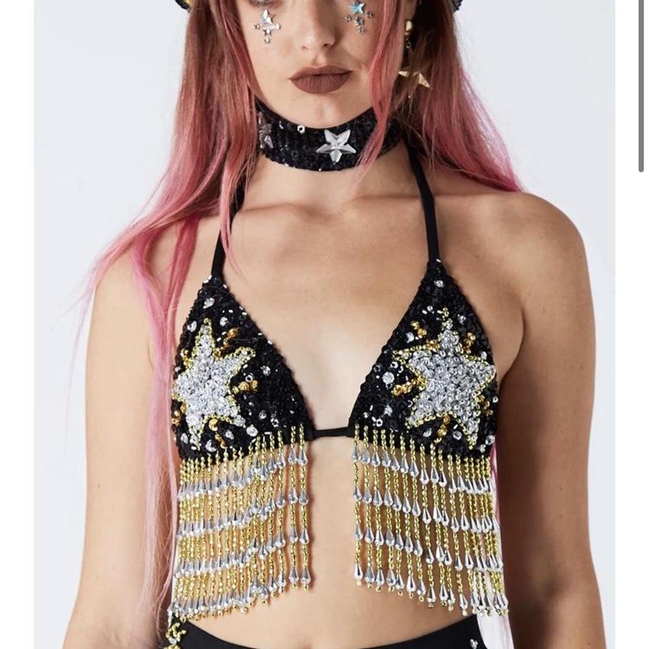 women-s-black-and-gold-fancy-dress-depop