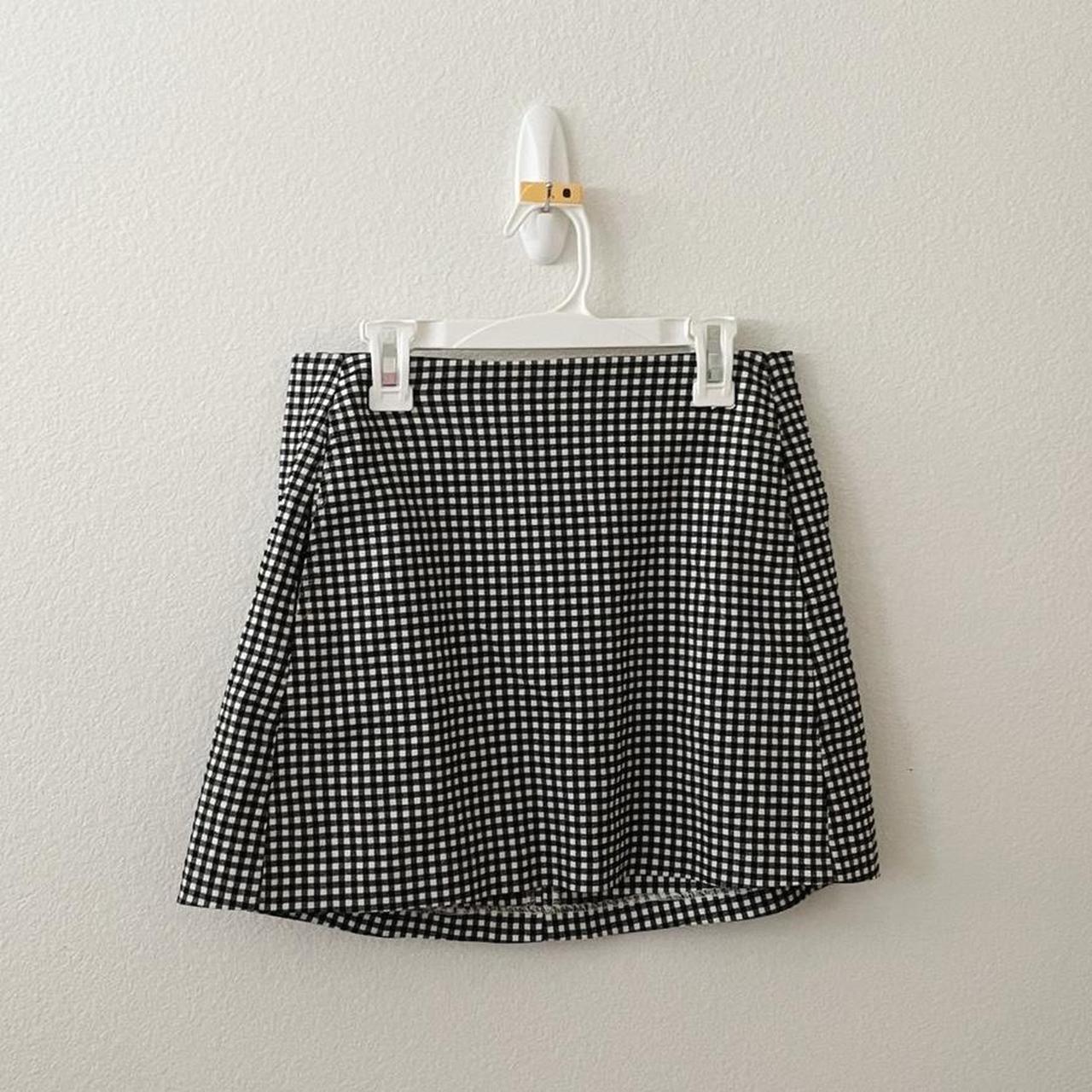 Checkerboard tube skirt best sale