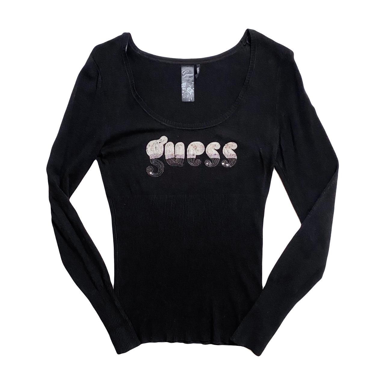 Guess black outlet jumper