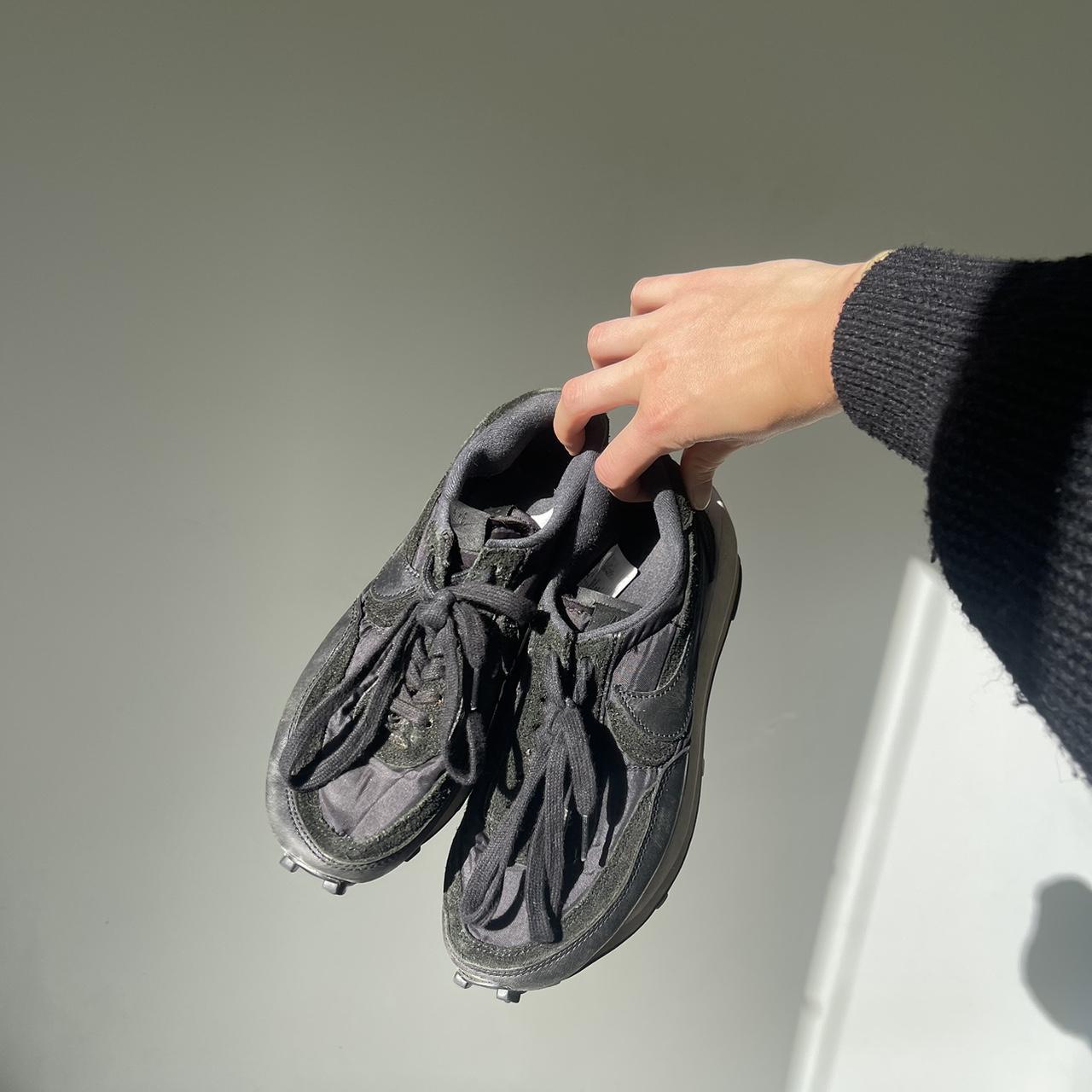 nike sacai ld waffle black womens