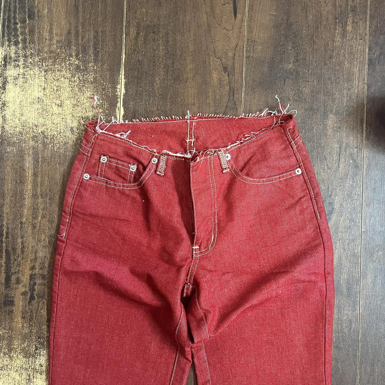 Pepe Jeans Women's Red Jeans (2)